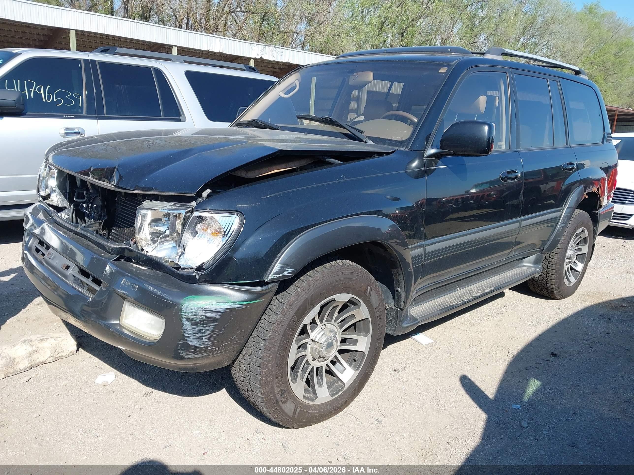 2001 Toyota Land Cruiser   Black vin: JTEHT05J812002088