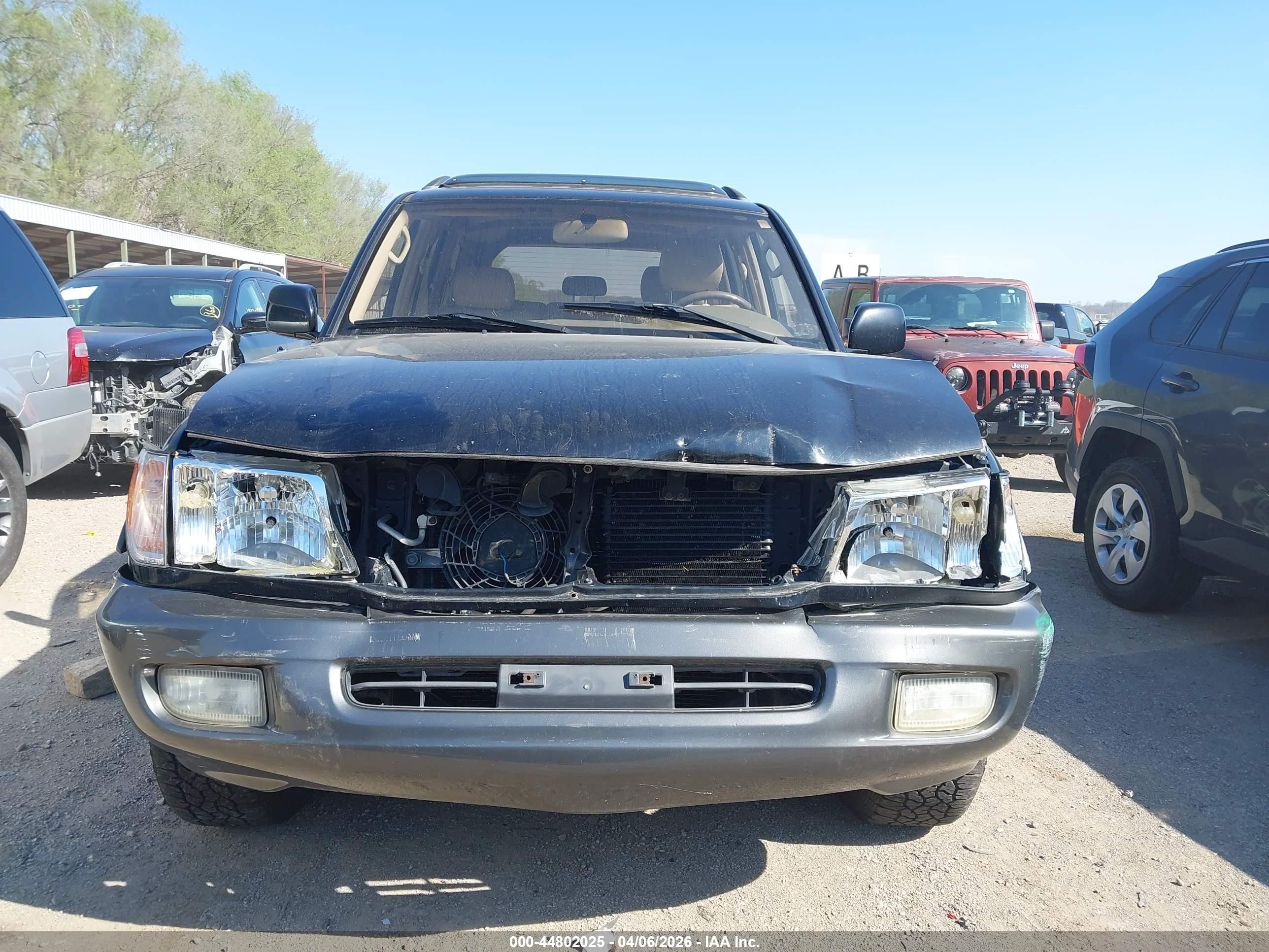 2001 Toyota Land Cruiser   Black vin: JTEHT05J812002088