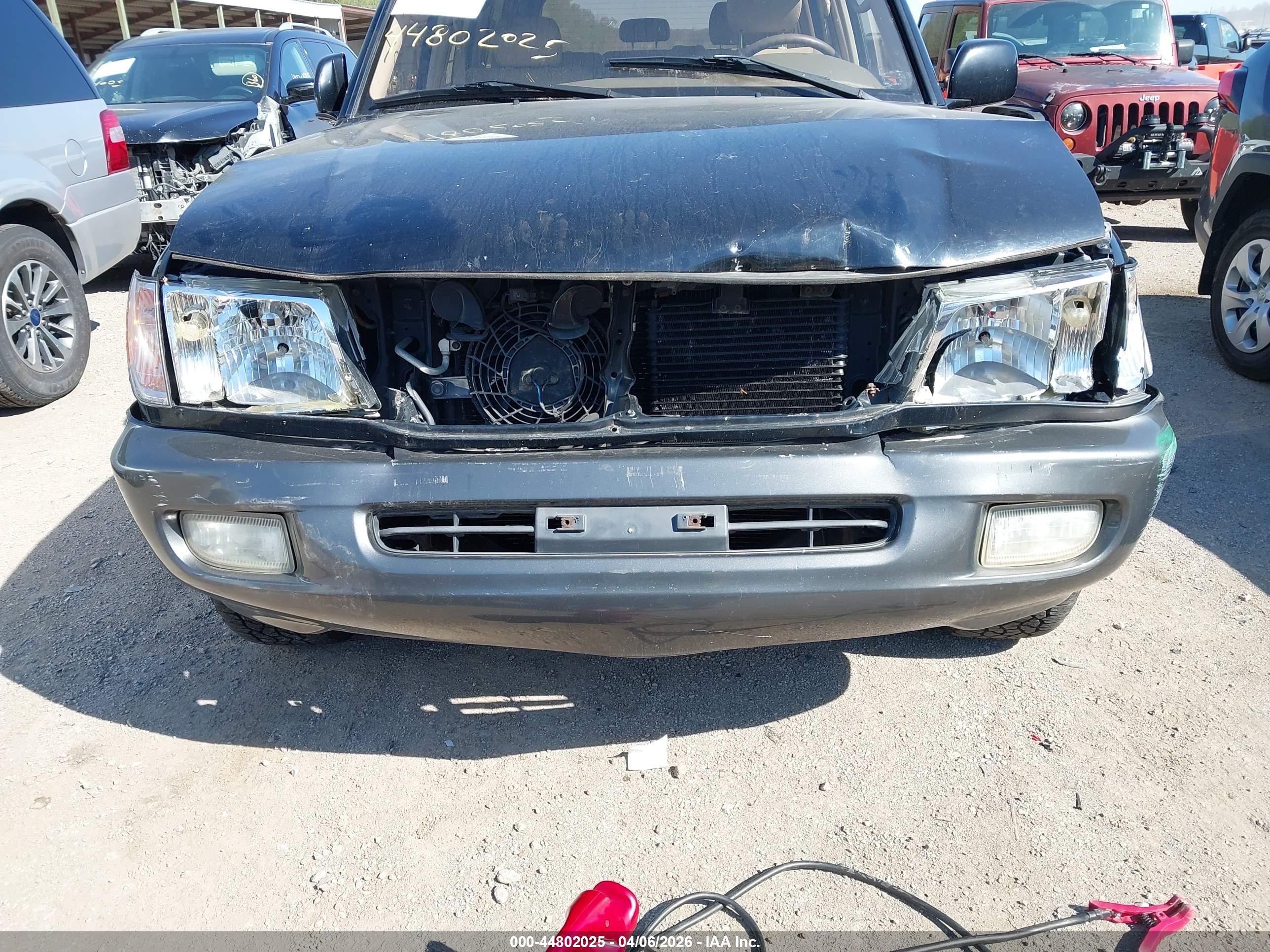 2001 Toyota Land Cruiser   Black vin: JTEHT05J812002088