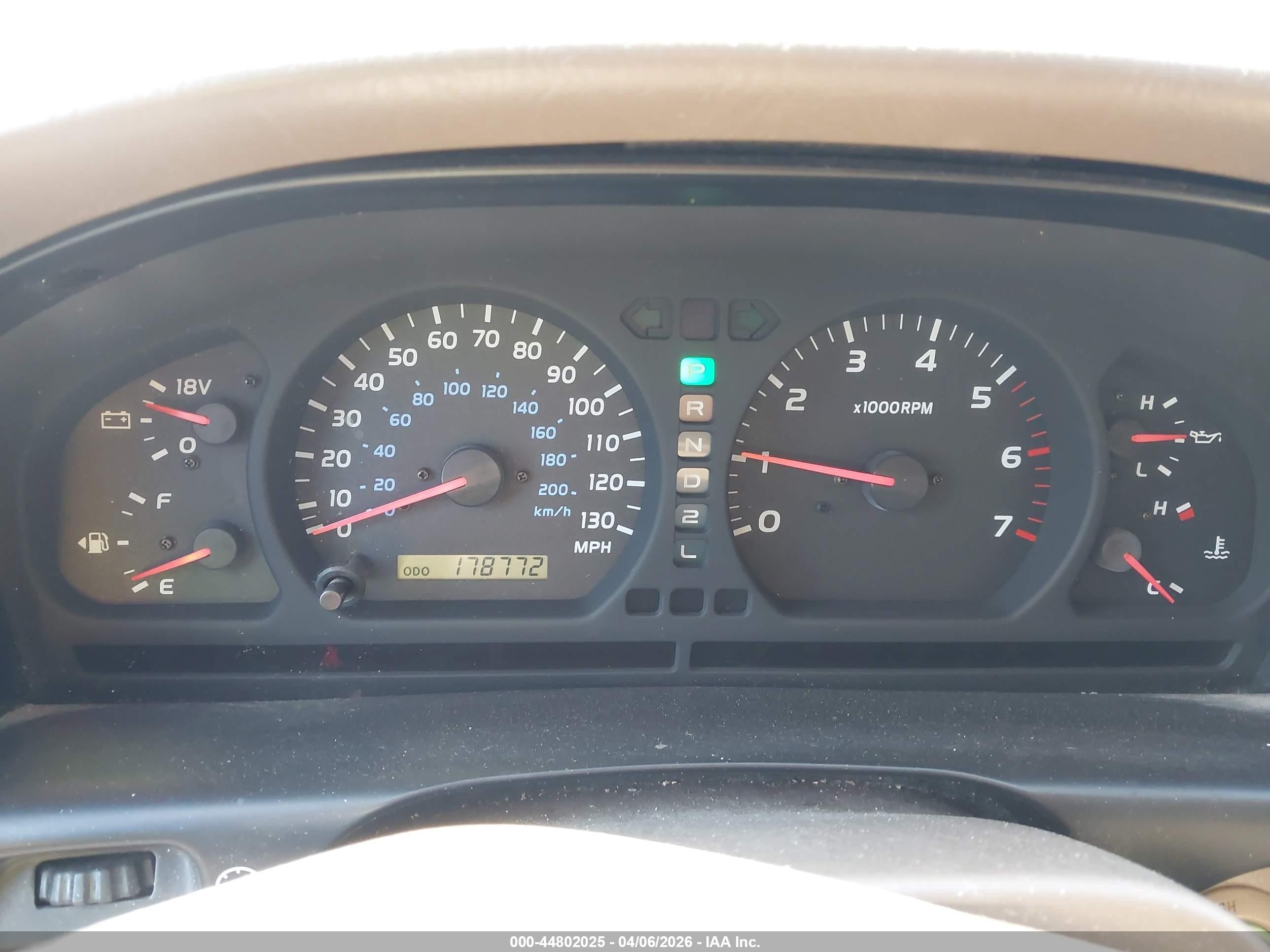 2001 Toyota Land Cruiser   Black vin: JTEHT05J812002088