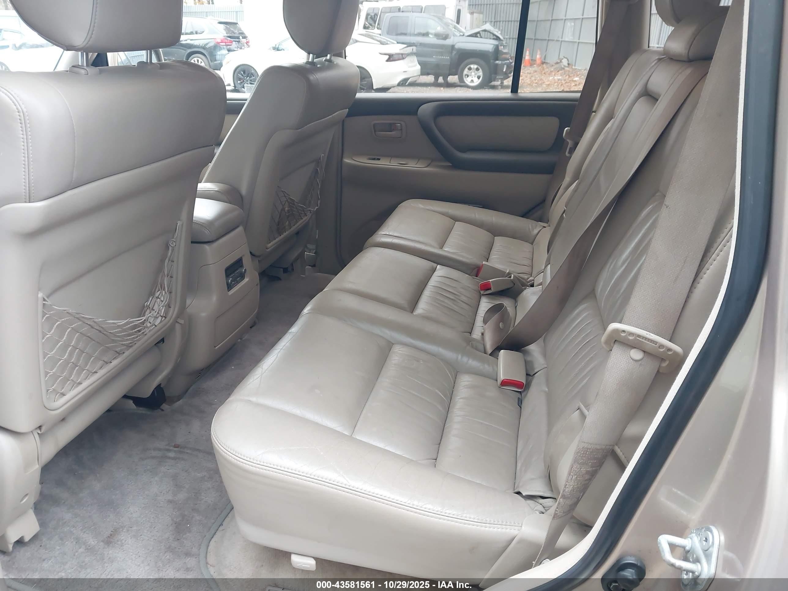 2003 Toyota Land Cruiser   Tan vin: JTEHT05J832035756