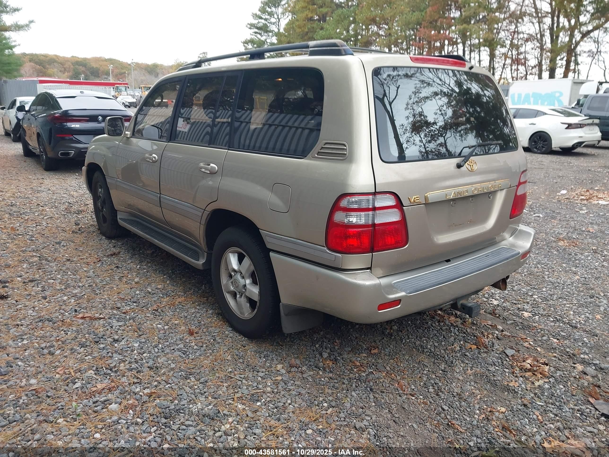 2003 Toyota Land Cruiser   Tan vin: JTEHT05J832035756