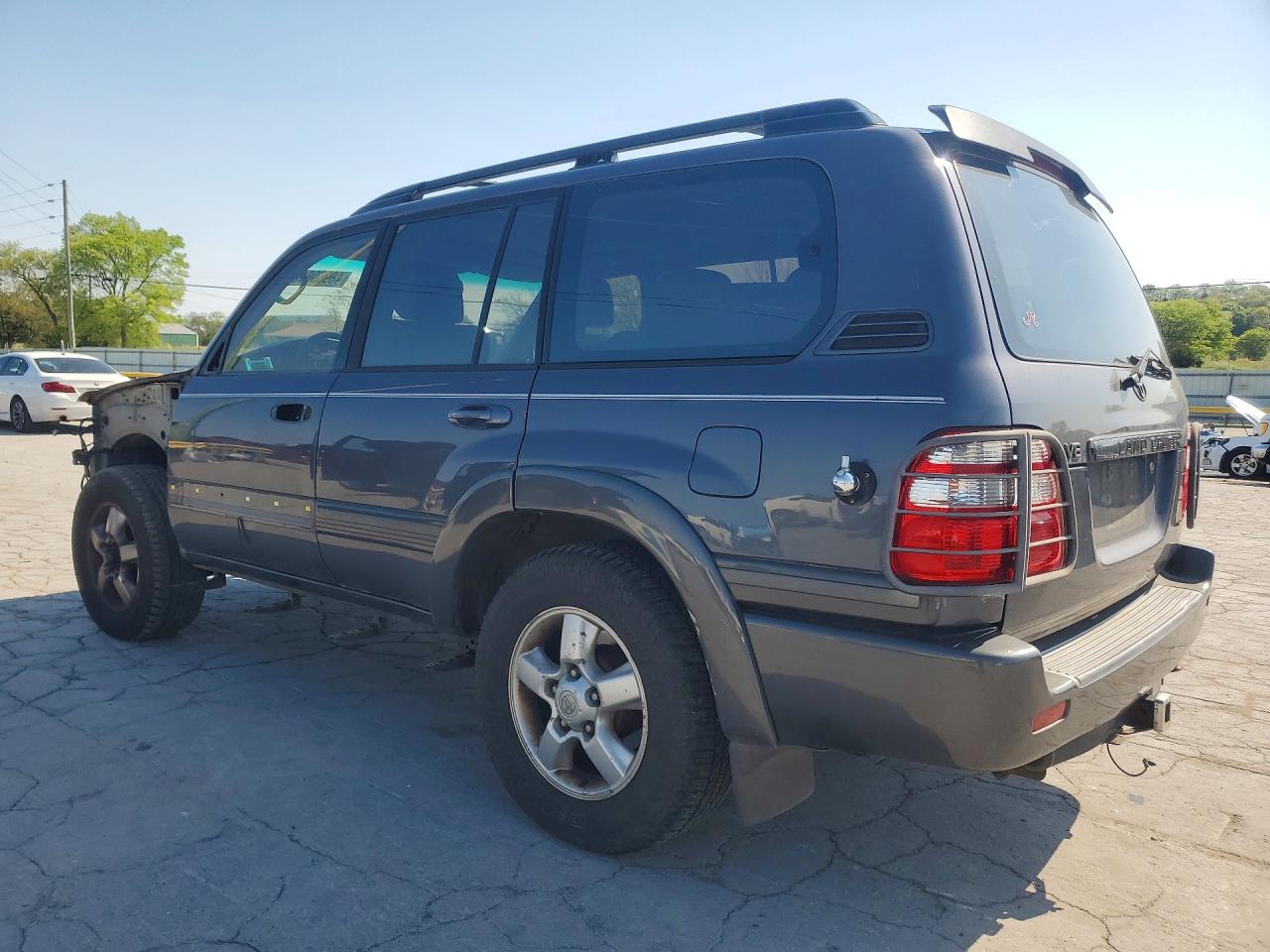 2003 Toyota Land Cruiser Base Gray vin: JTEHT05J832038267
