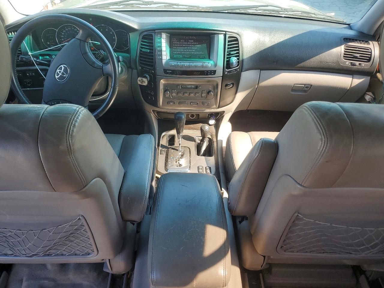 2003 Toyota Land Cruiser Base Gray vin: JTEHT05J832038267