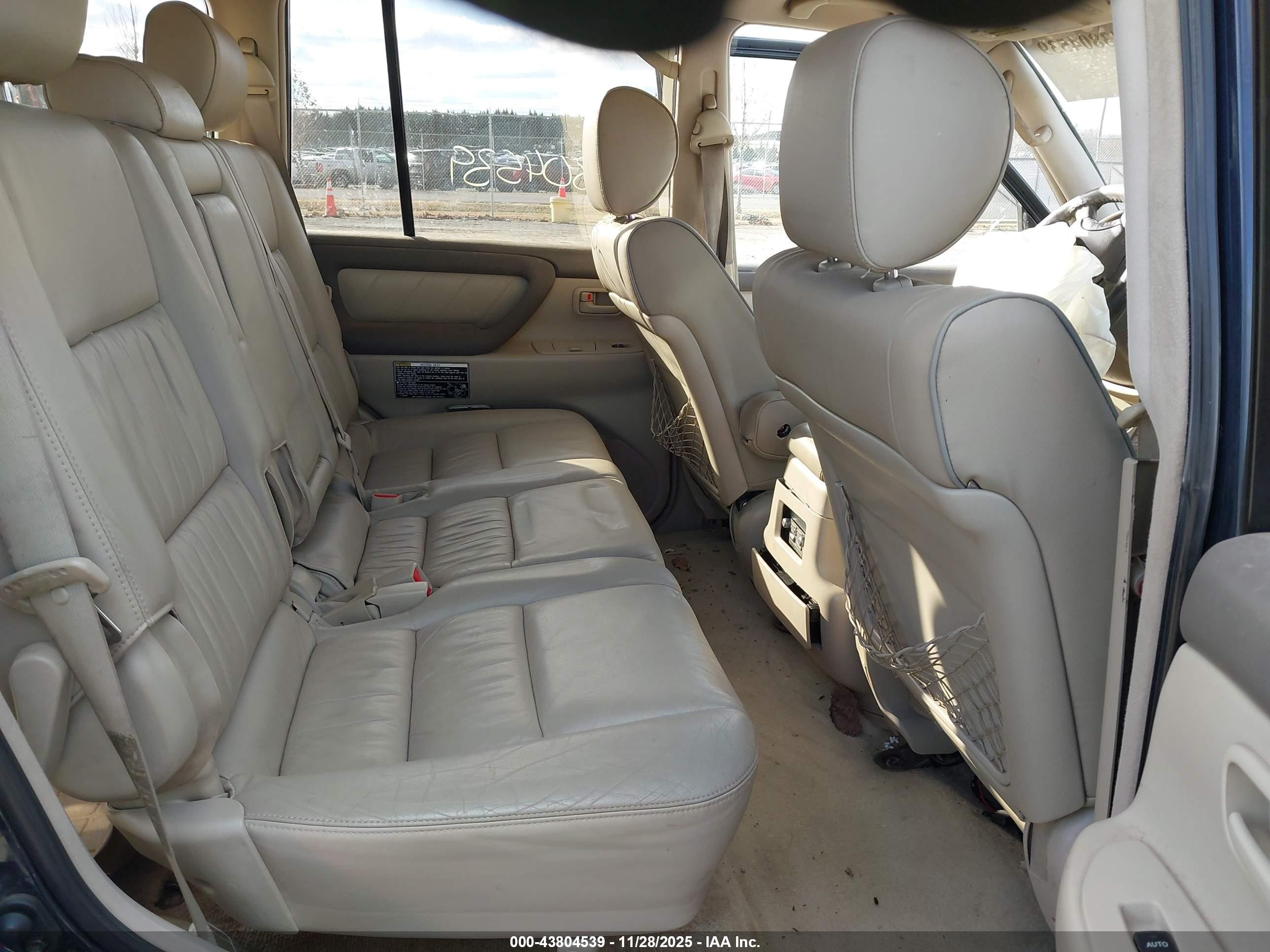 2003 Toyota Land Cruiser   Синий vin: JTEHT05J832043971