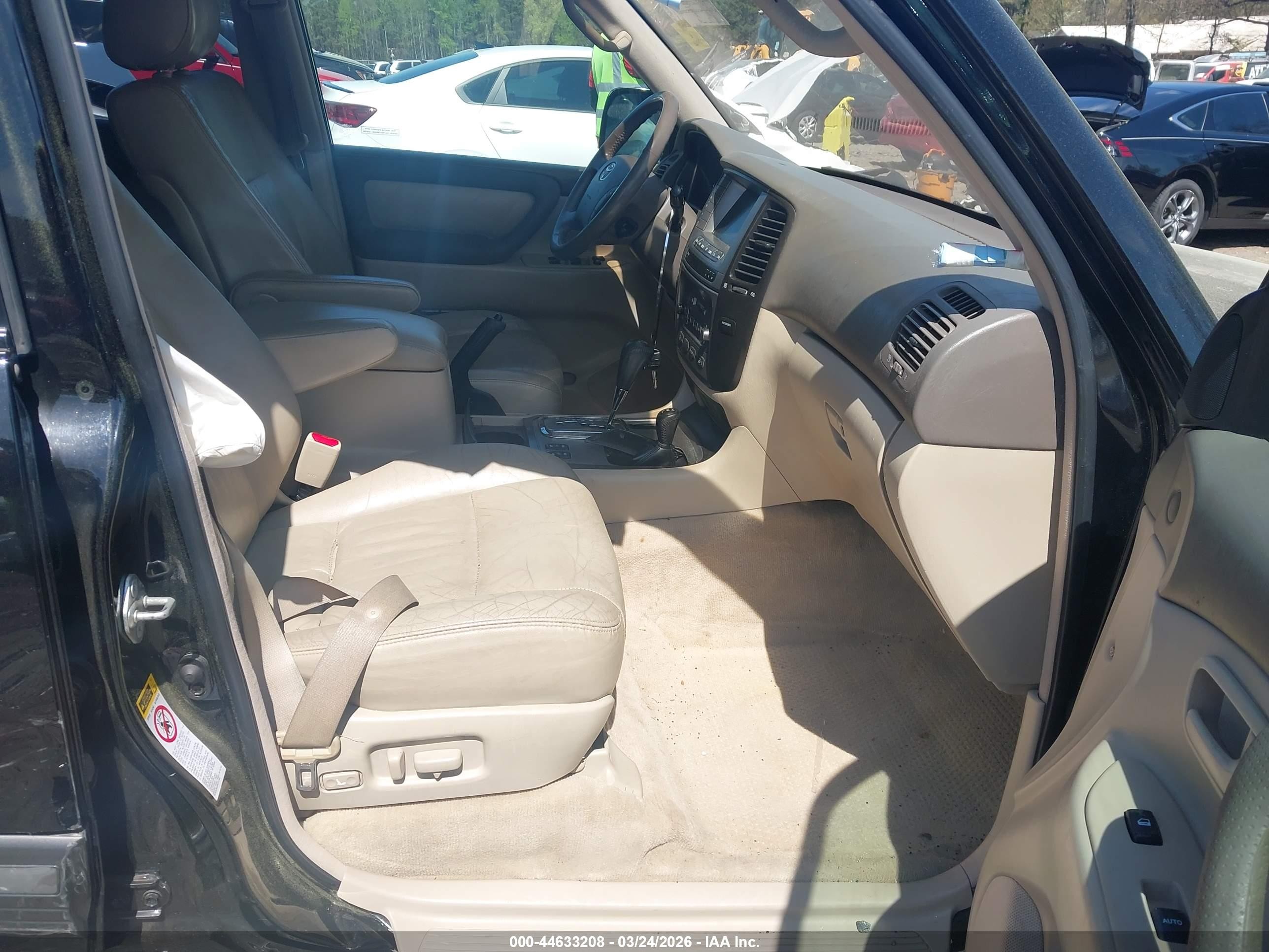 2004 Toyota Land Cruiser   Черный vin: JTEHT05J842065650