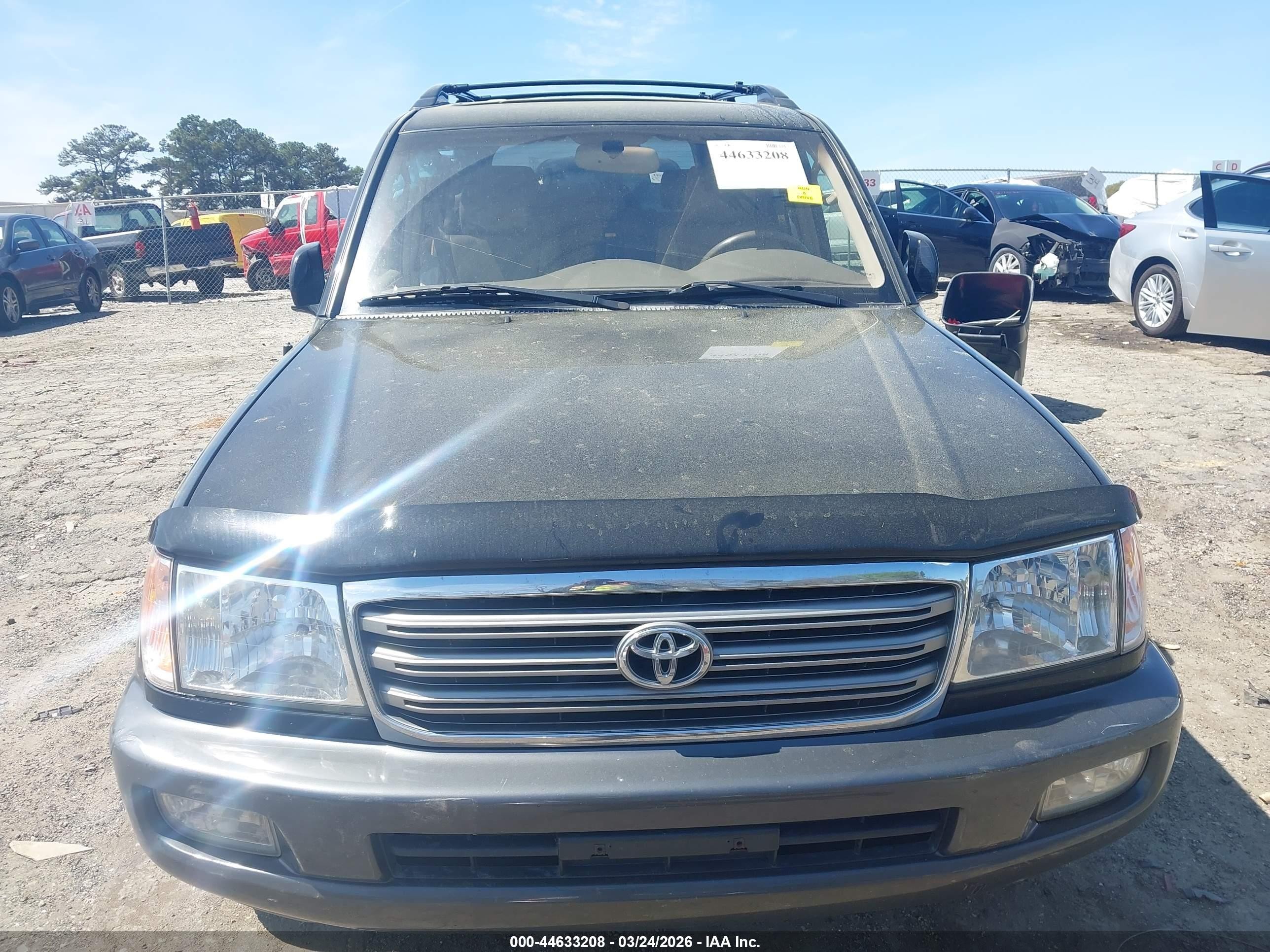 2004 Toyota Land Cruiser   Черный vin: JTEHT05J842065650