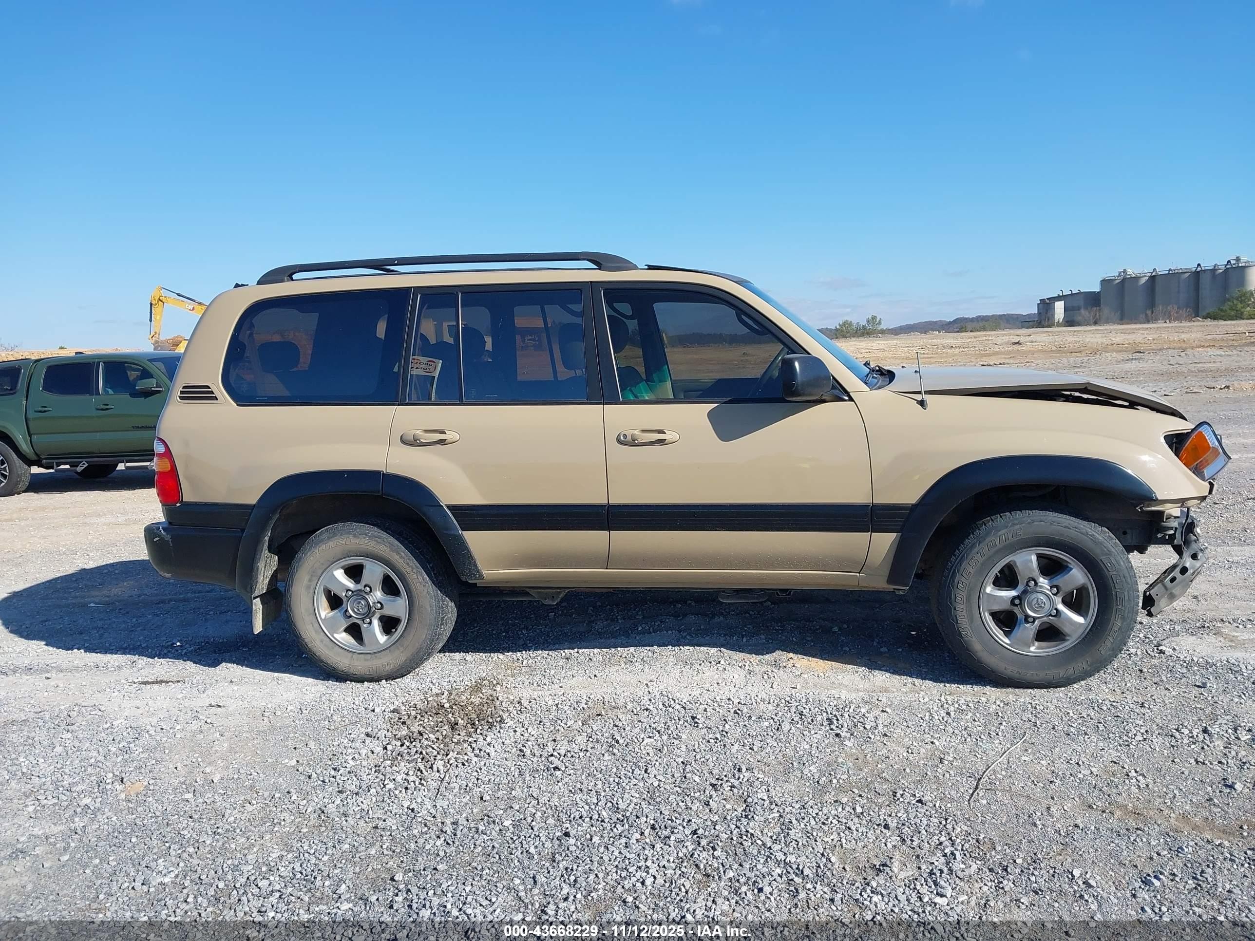 2001 Toyota Land Cruiser   Tan vin: JTEHT05J912009681