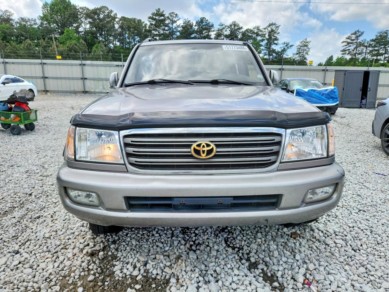 2003 Toyota Land Cruiser Base Charcoal vin: JTEHT05J932034633