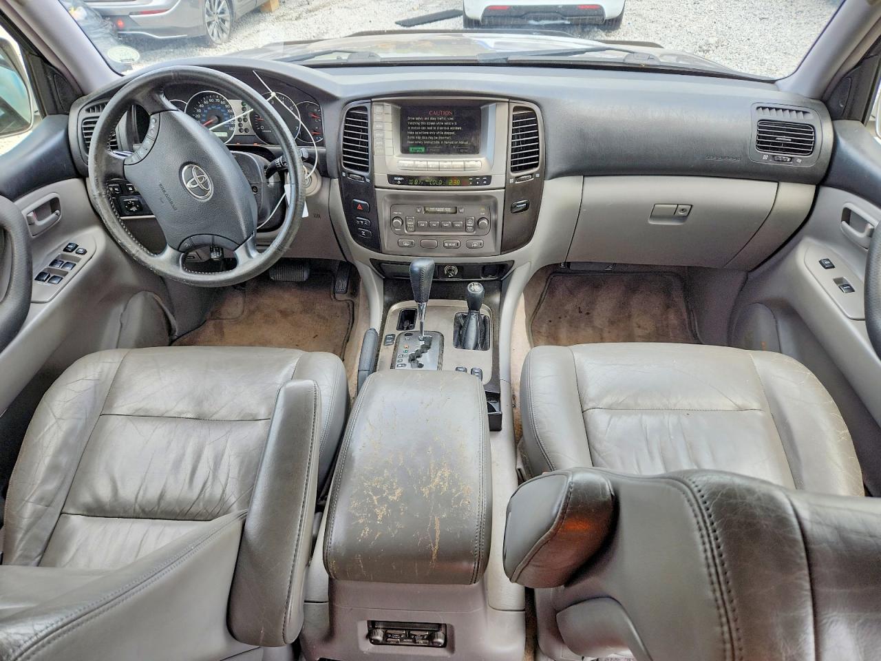 2003 Toyota Land Cruiser Base Charcoal vin: JTEHT05J932034633