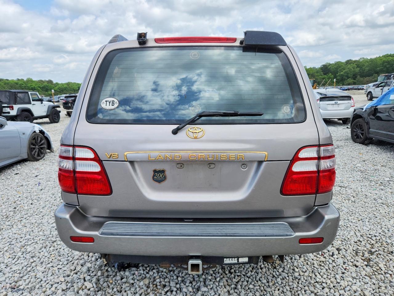 2003 Toyota Land Cruiser Base Charcoal vin: JTEHT05J932034633