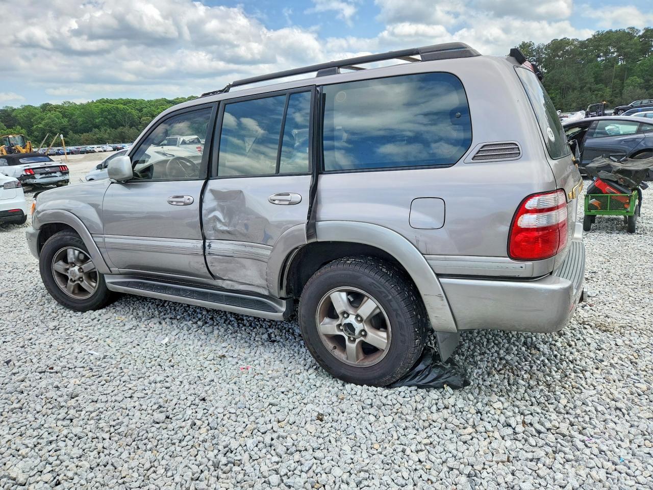 2003 Toyota Land Cruiser Base Charcoal vin: JTEHT05J932034633