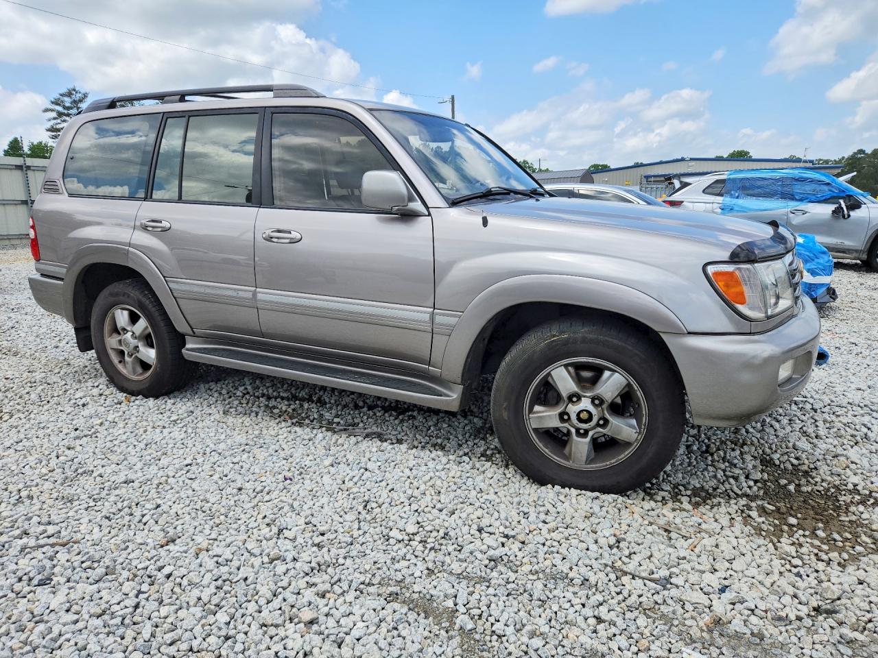 2003 Toyota Land Cruiser Base Charcoal vin: JTEHT05J932034633