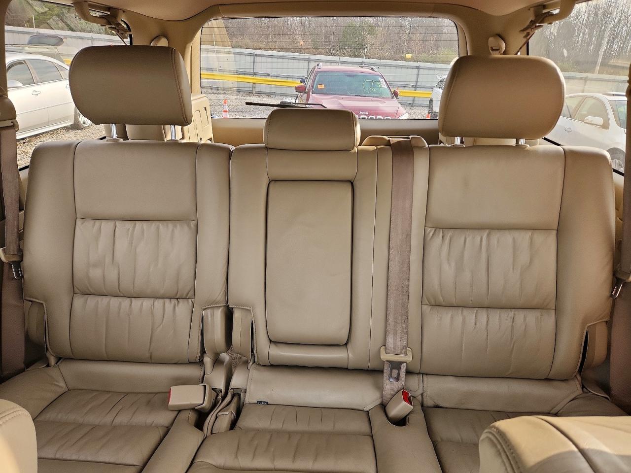 2003 Toyota Land Cruiser Beige vin: JTEHT05J932050606