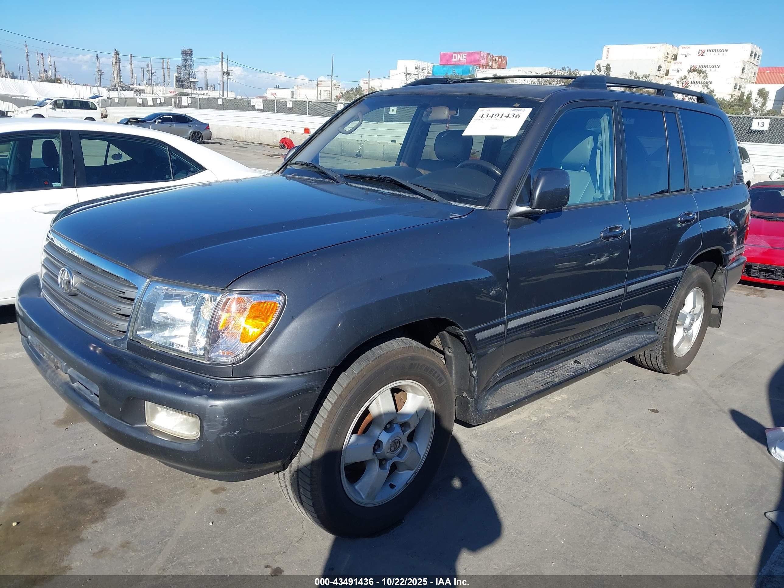 2004 Toyota Land Cruiser   Серый vin: JTEHT05J942068041