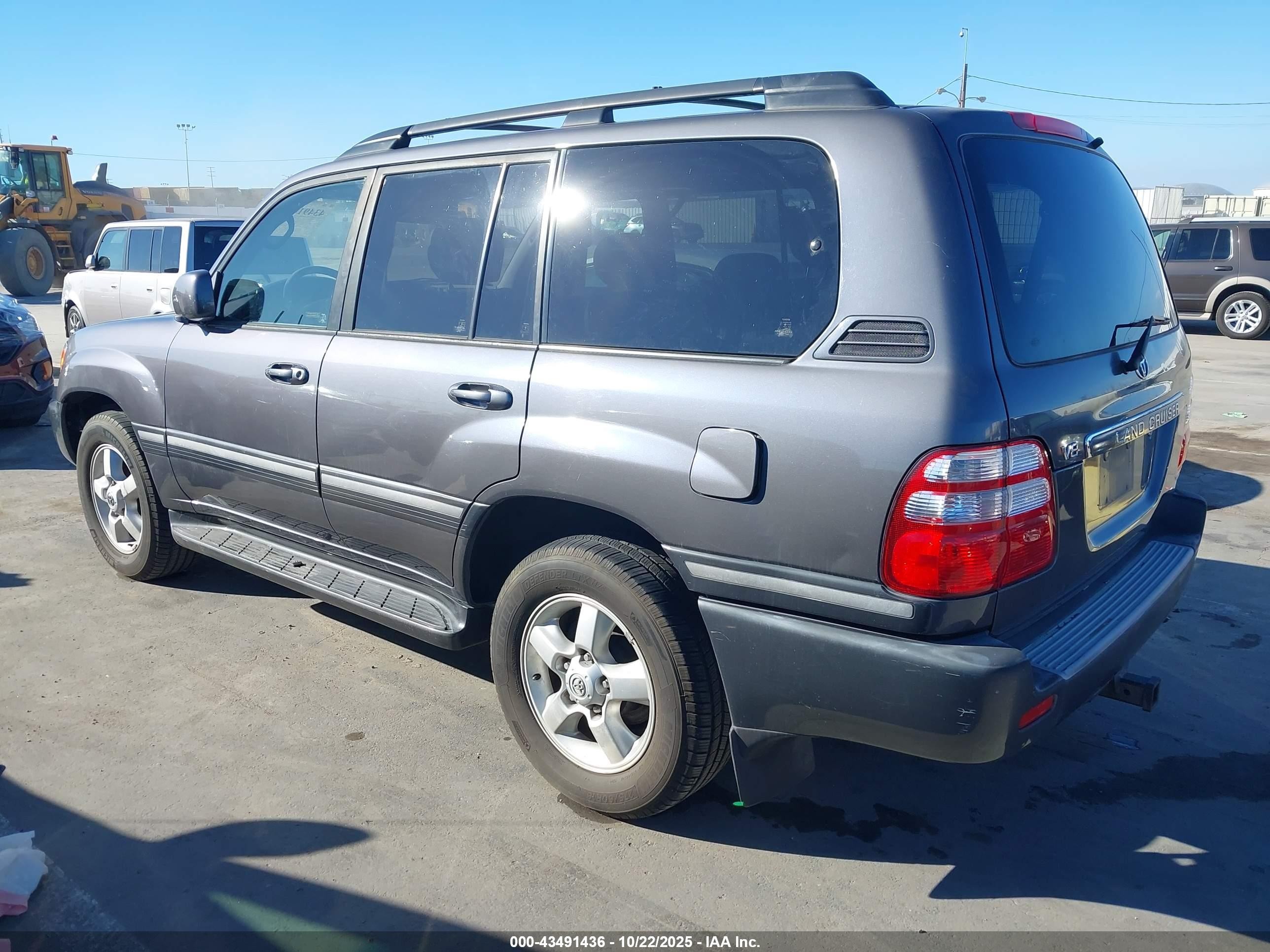 2004 Toyota Land Cruiser   Серый vin: JTEHT05J942068041