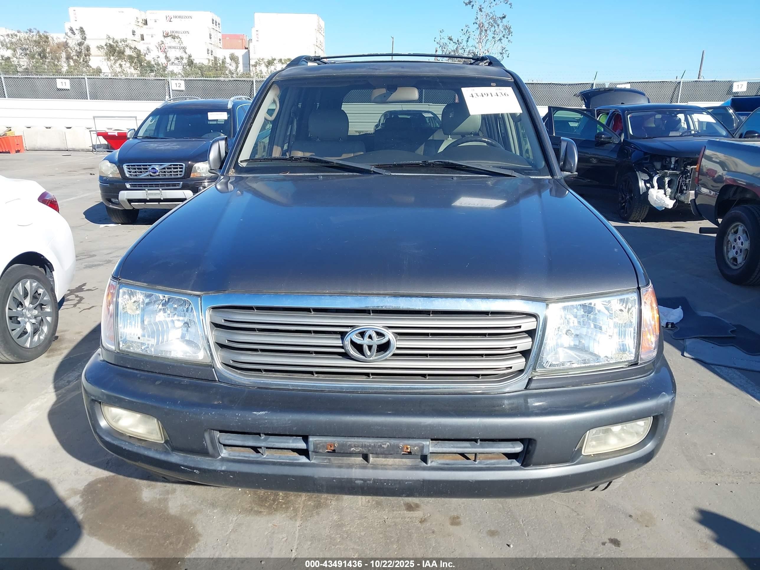 2004 Toyota Land Cruiser   Серый vin: JTEHT05J942068041