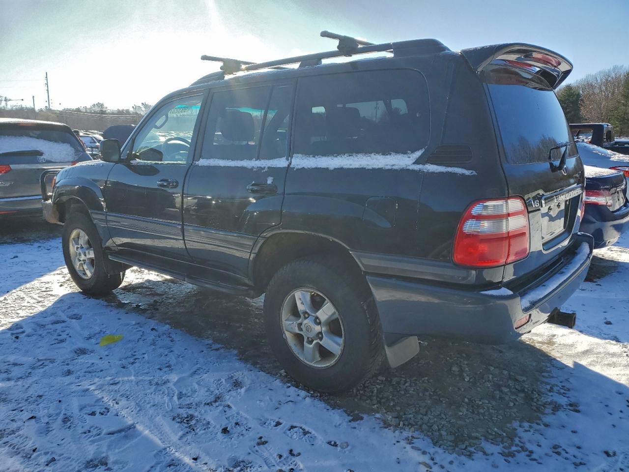 2005 Toyota Land Cruiser Black vin: JTEHT05J952073032