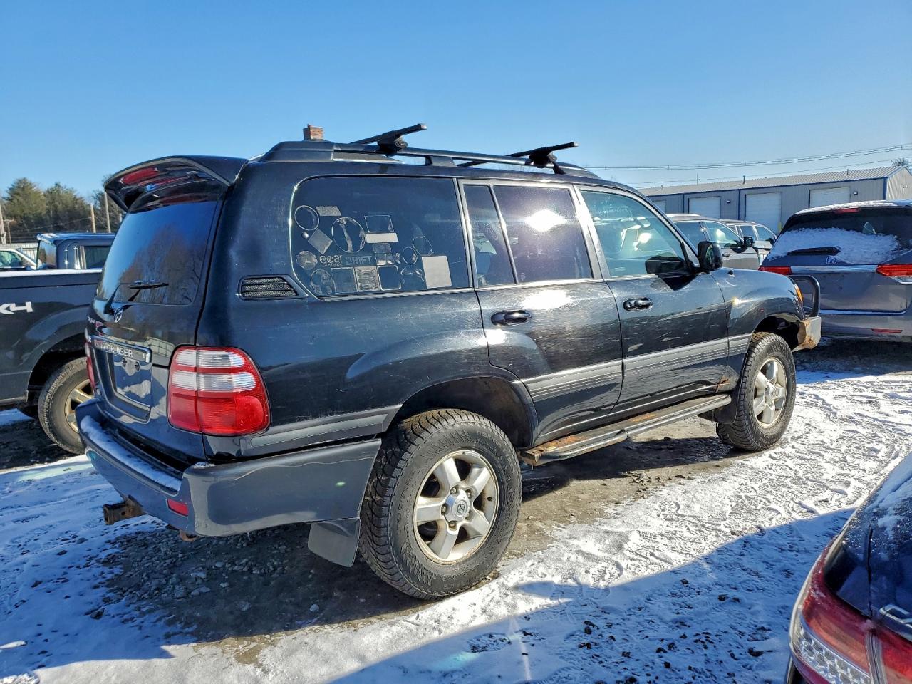 2005 Toyota Land Cruiser Black vin: JTEHT05J952073032