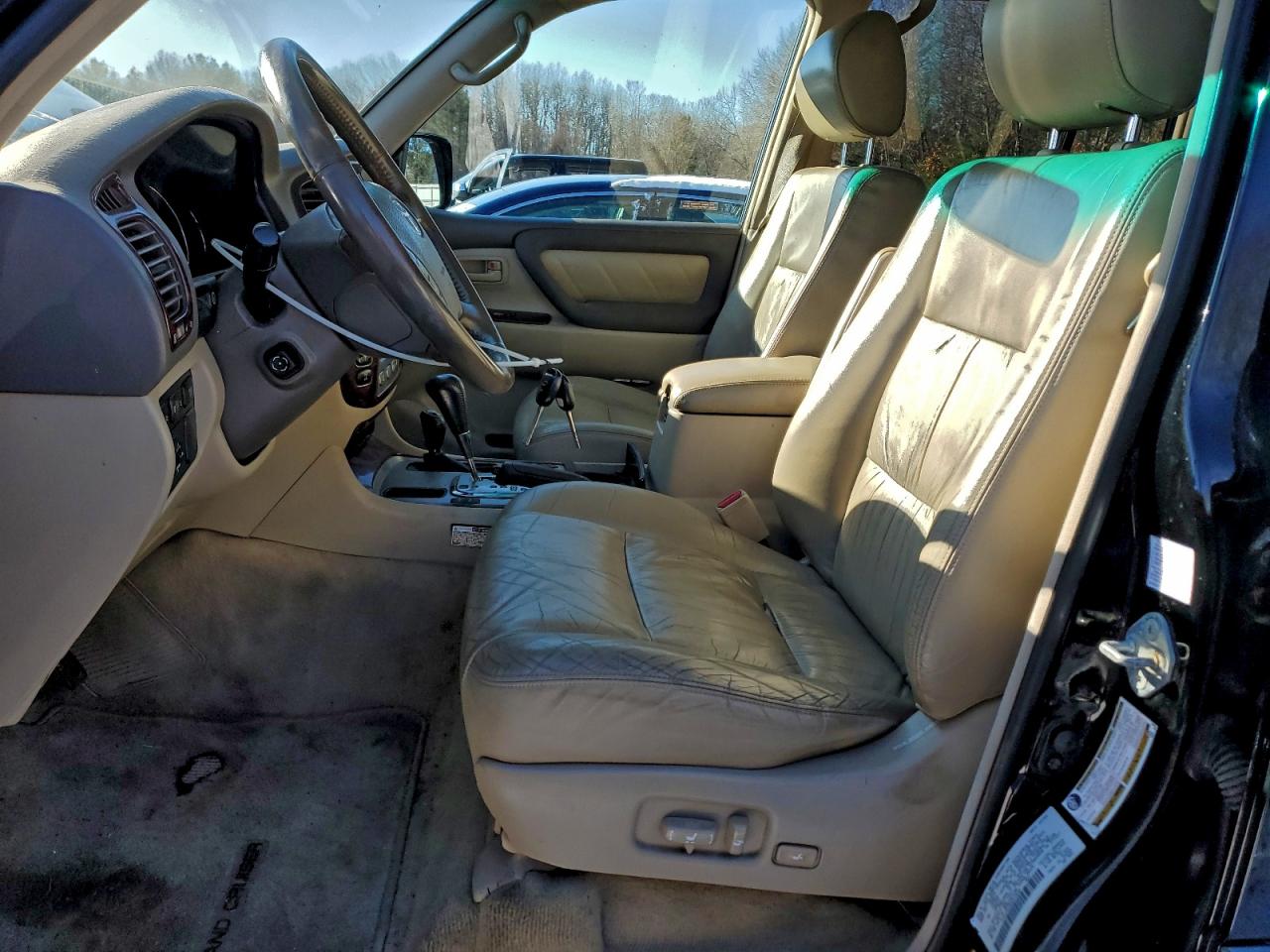 2005 Toyota Land Cruiser Black vin: JTEHT05J952073032