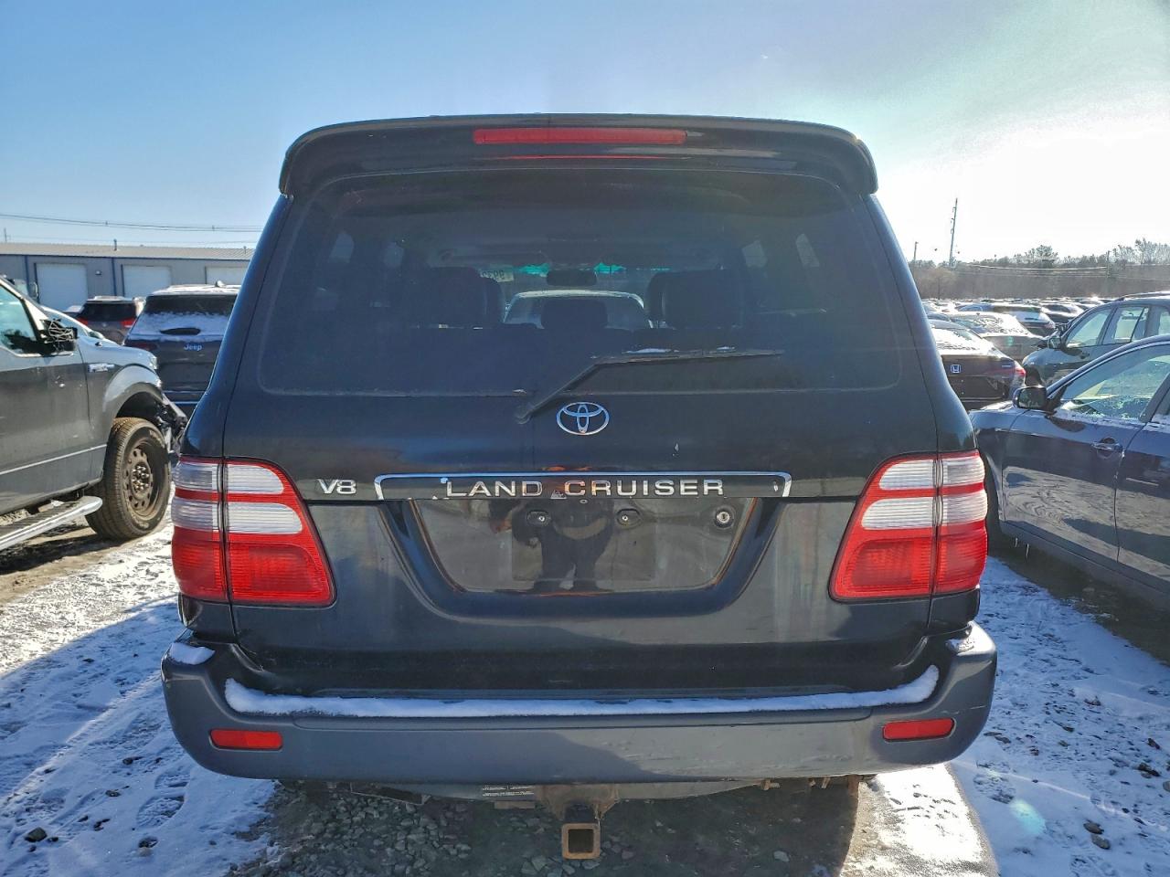 2005 Toyota Land Cruiser Black vin: JTEHT05J952073032