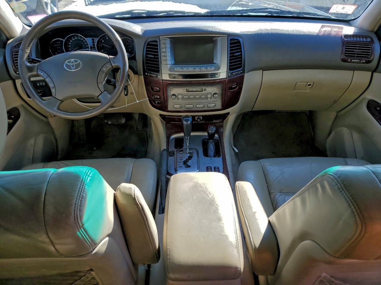 2005 Toyota Land Cruiser Black vin: JTEHT05J952073032