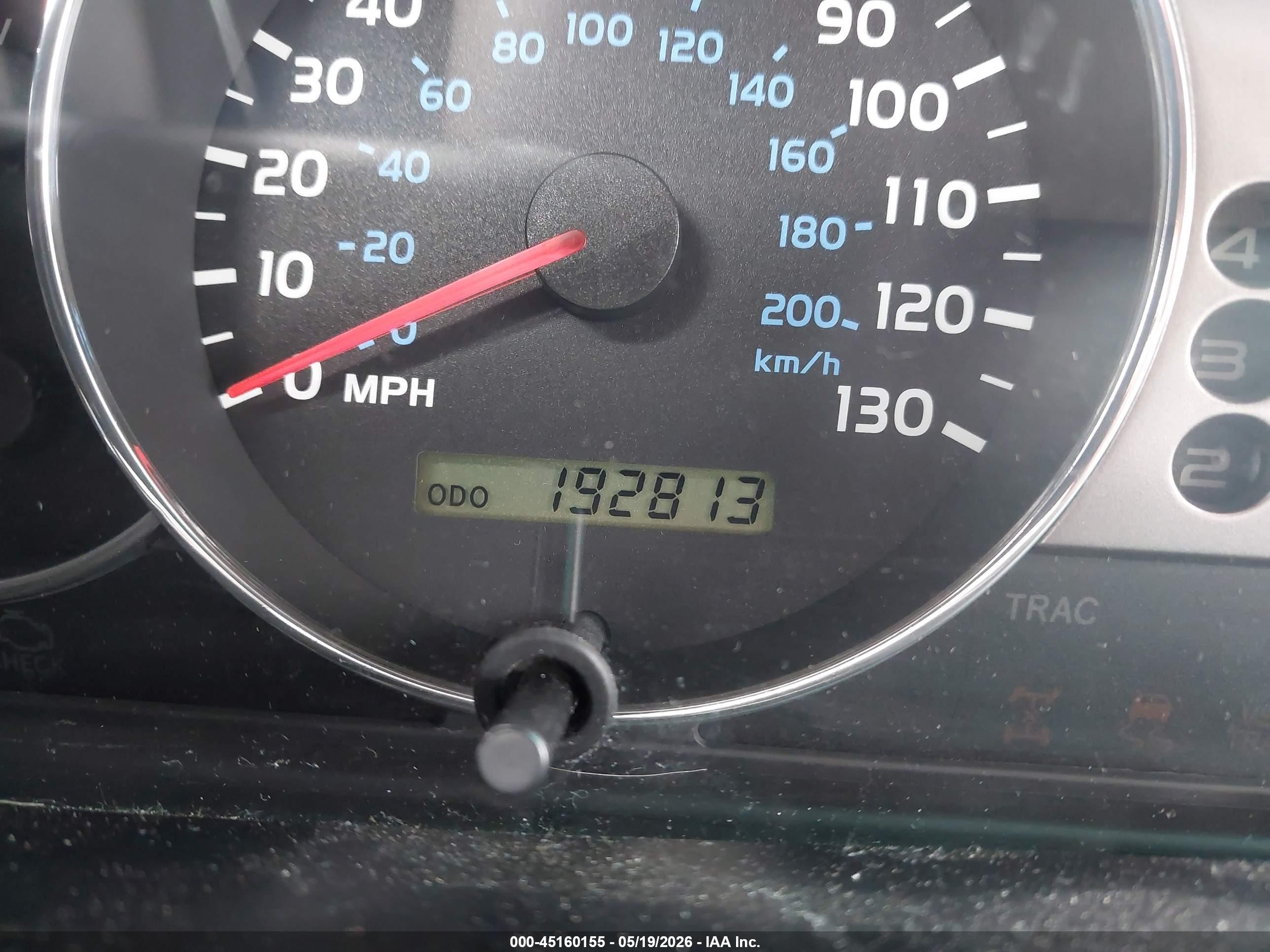 2005 Toyota Land Cruiser V8 Black vin: JTEHT05J952075105