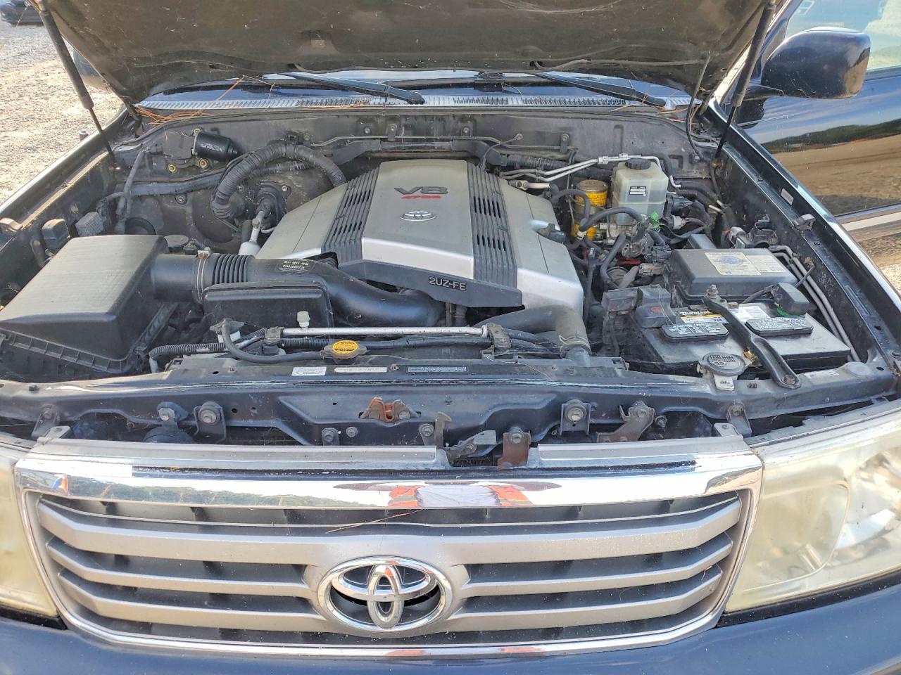 2006 Toyota Land Cruiser Base Black vin: JTEHT05J962081102