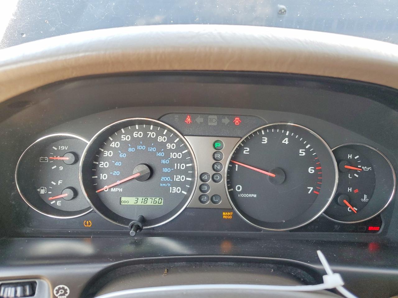 2006 Toyota Land Cruiser Base Black vin: JTEHT05J962081102