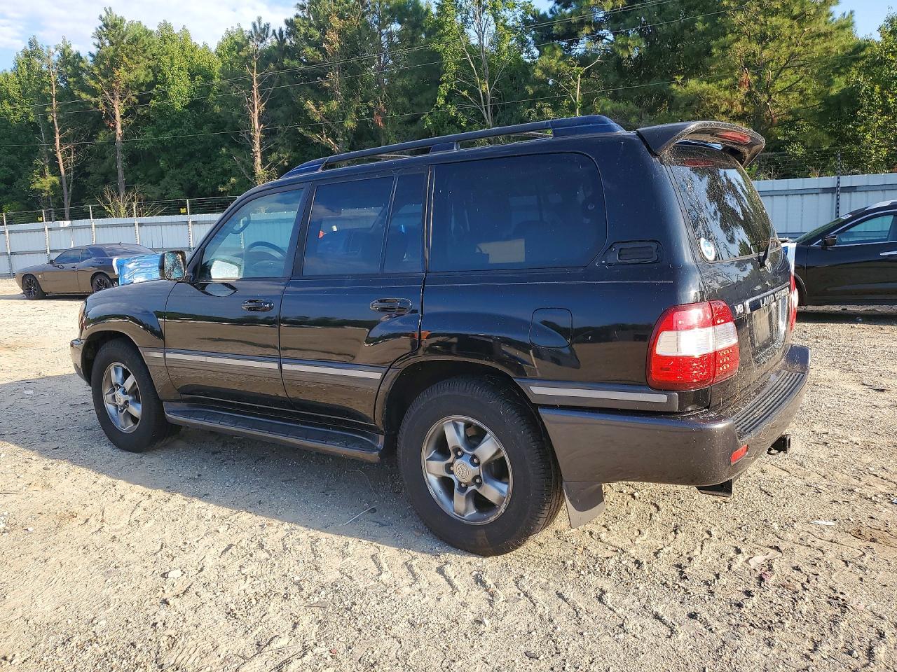 2006 Toyota Land Cruiser Base Black vin: JTEHT05J962081102