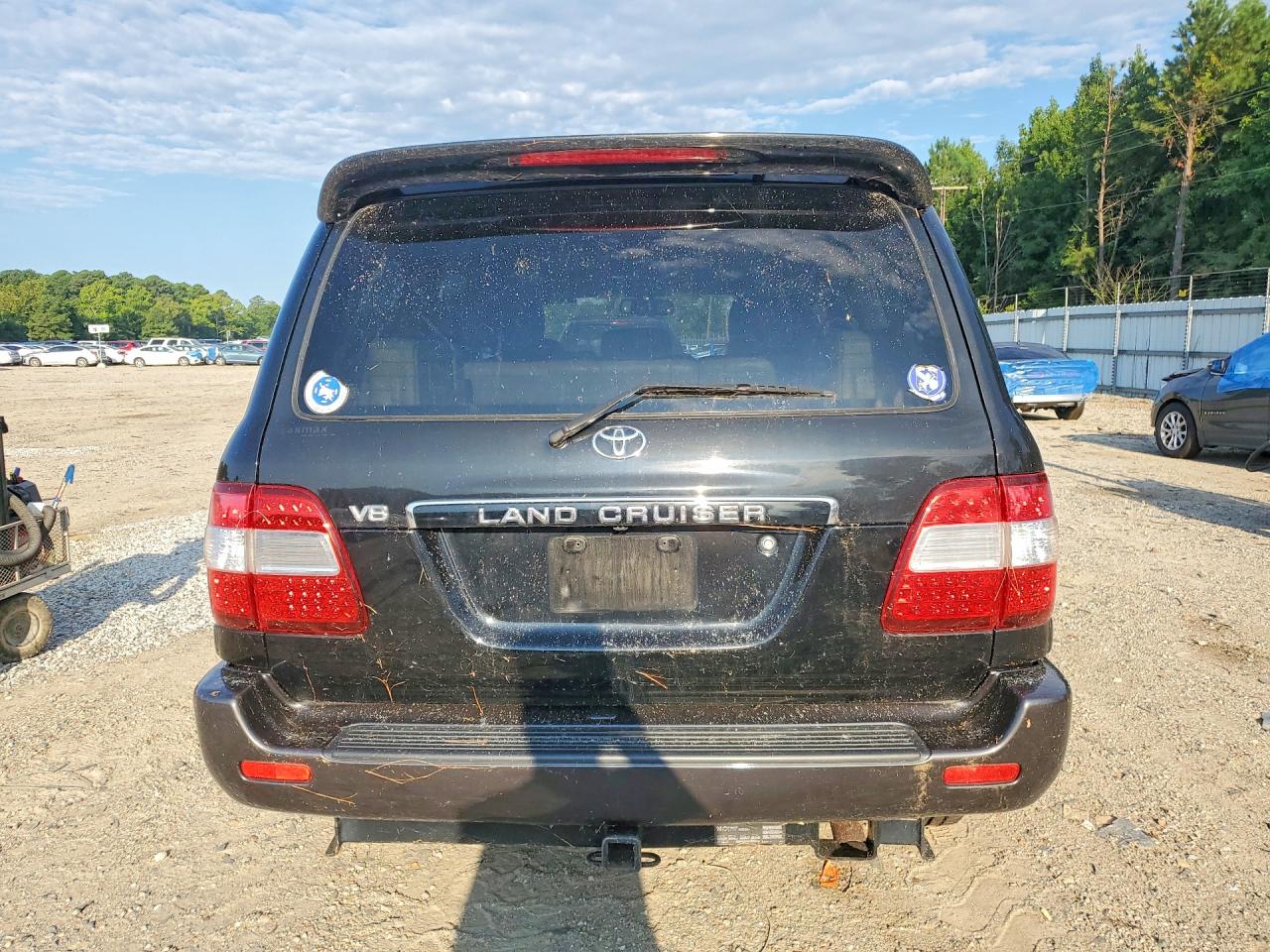 2006 Toyota Land Cruiser Base Black vin: JTEHT05J962081102