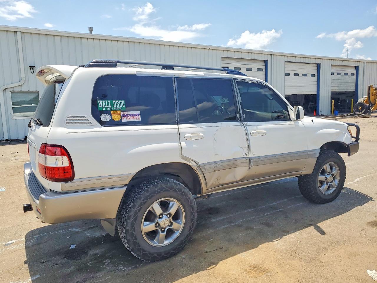 2006 Toyota Land Cruiser Base Белый vin: JTEHT05J962097428