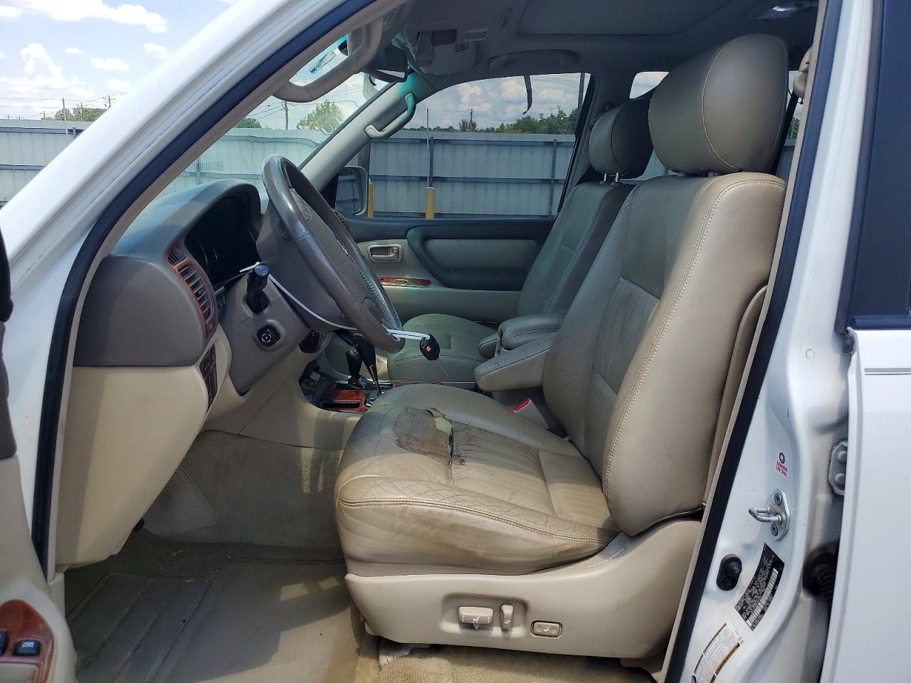 2006 Toyota Land Cruiser Base Белый vin: JTEHT05J962097428