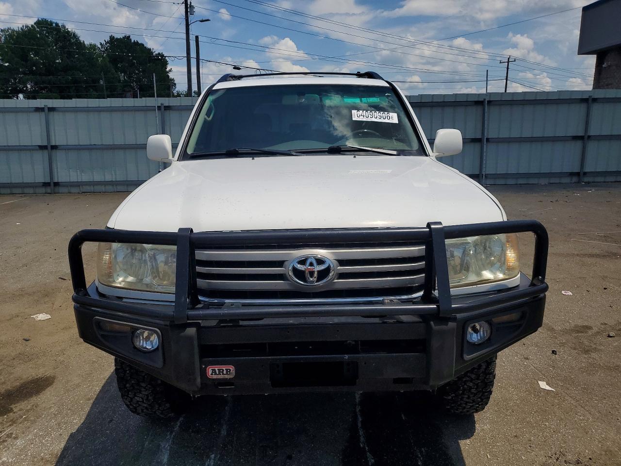 2006 Toyota Land Cruiser Base Белый vin: JTEHT05J962097428