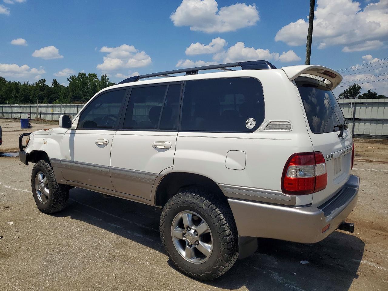 2006 Toyota Land Cruiser Base Белый vin: JTEHT05J962097428
