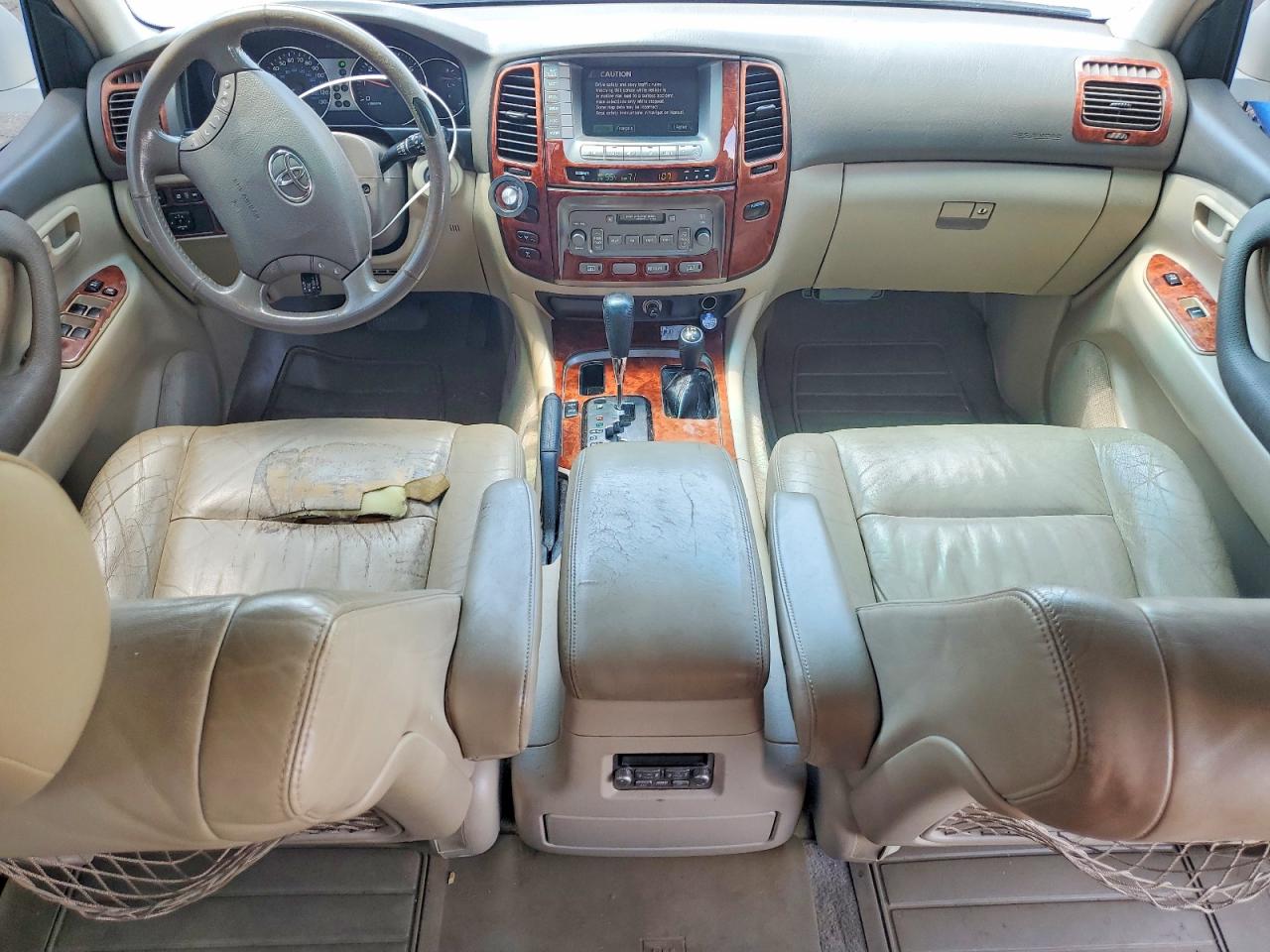 2006 Toyota Land Cruiser Base Белый vin: JTEHT05J962097428