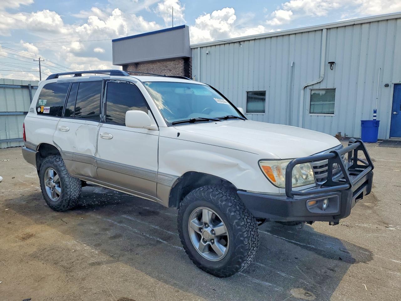 2006 Toyota Land Cruiser Base Белый vin: JTEHT05J962097428