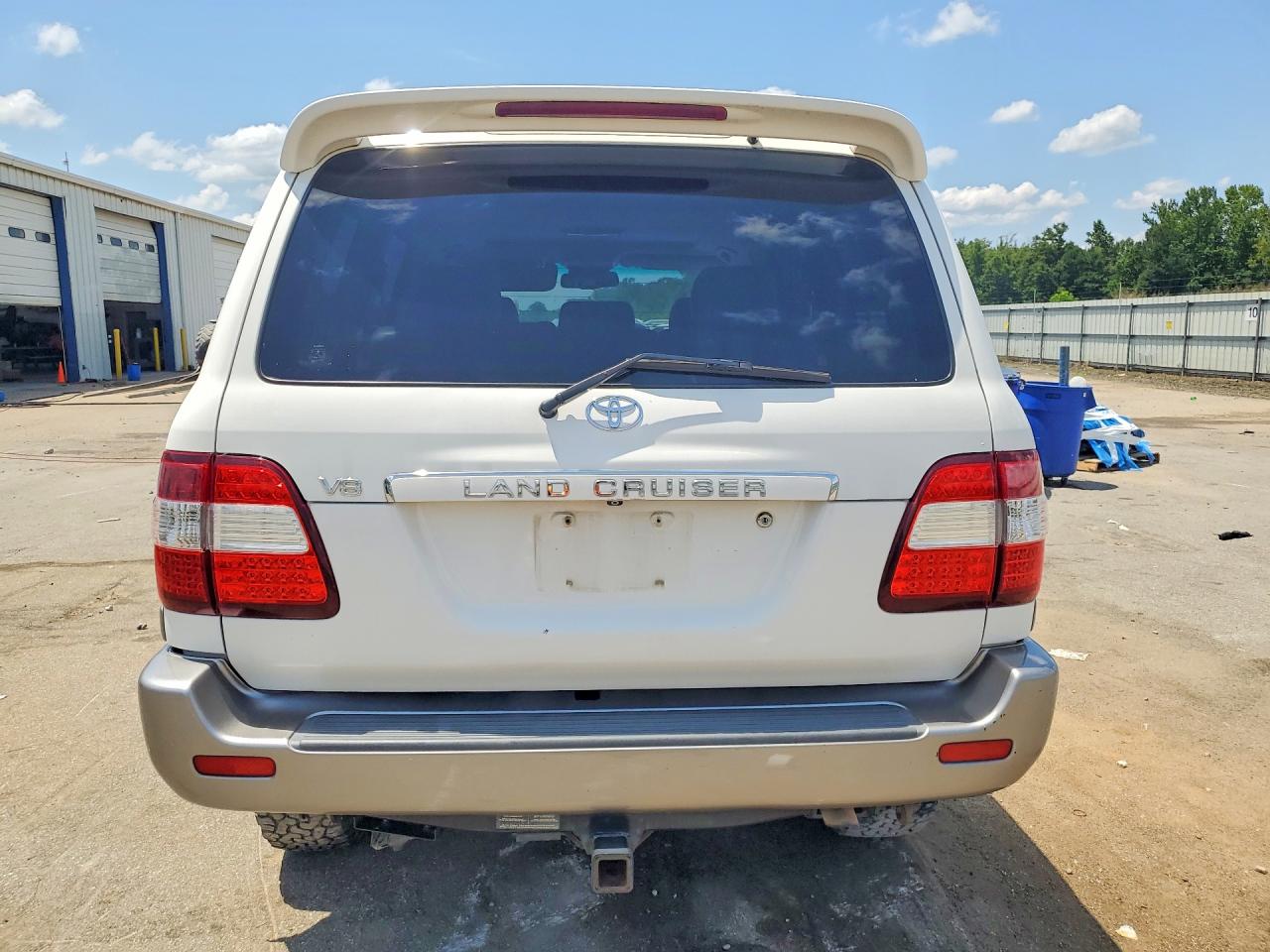2006 Toyota Land Cruiser Base Белый vin: JTEHT05J962097428
