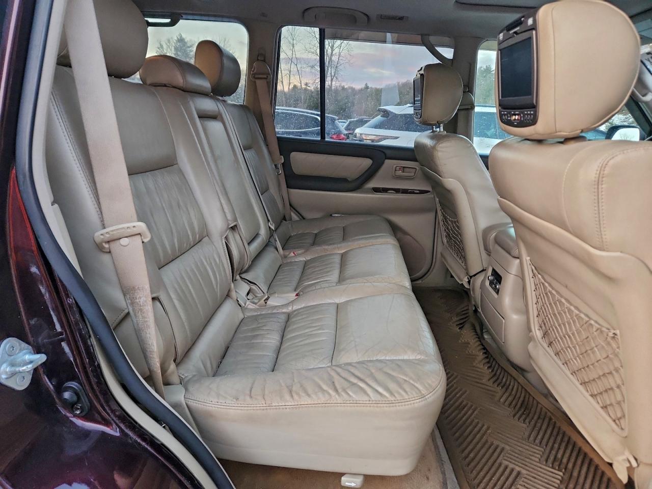 2006 Toyota Land Cruiser Темно-бордовый vin: JTEHT05J962100974