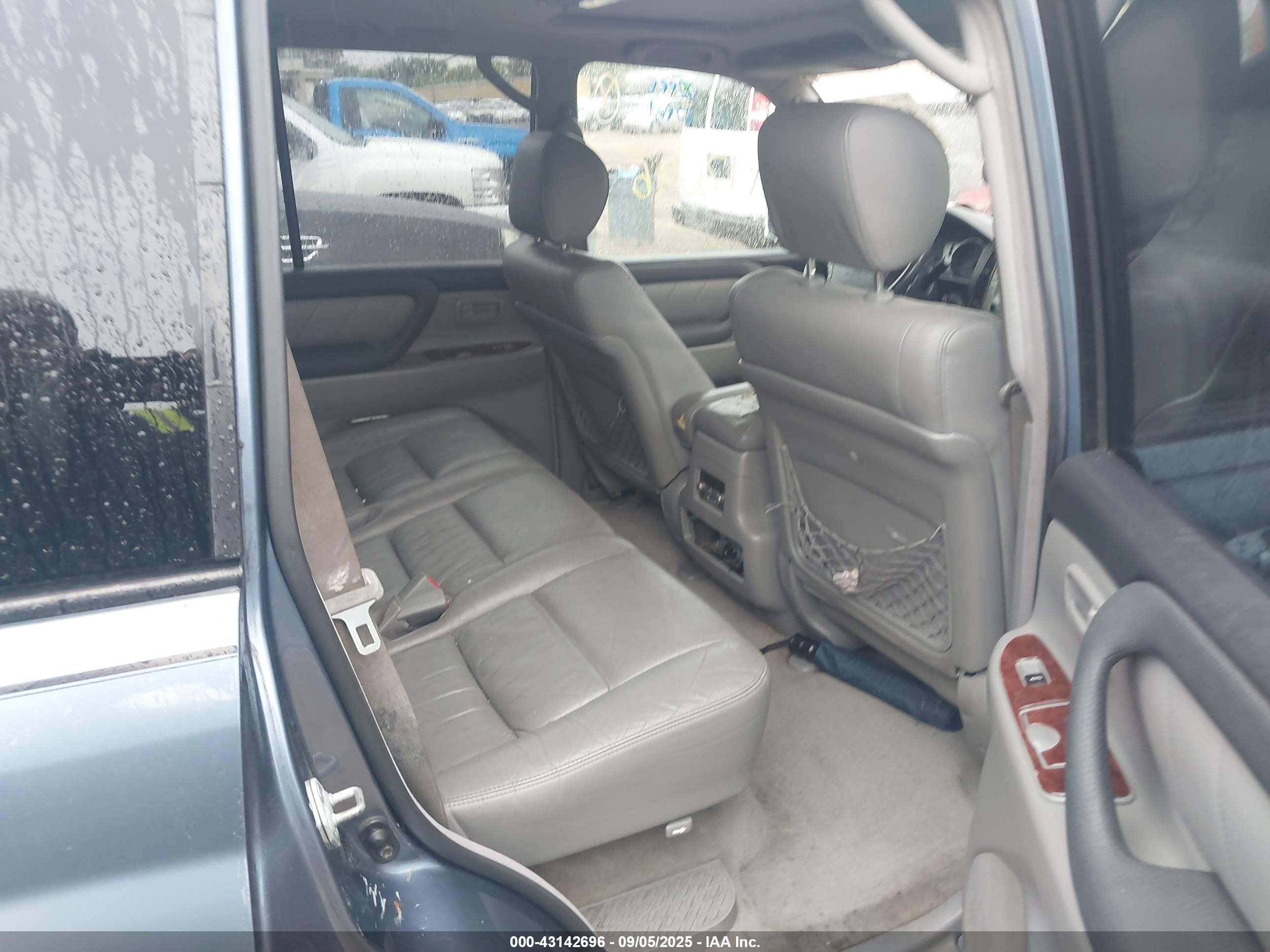 2006 Toyota Land Cruiser V8 Blue vin: JTEHT05J962101283