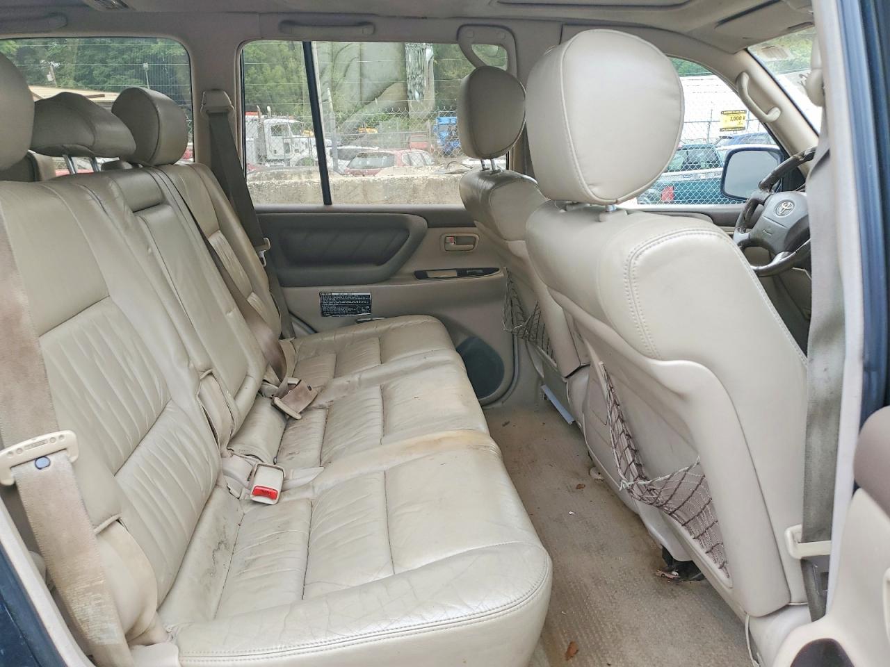 2001 Toyota Land Cruiser Base Синий vin: JTEHT05JX12009219