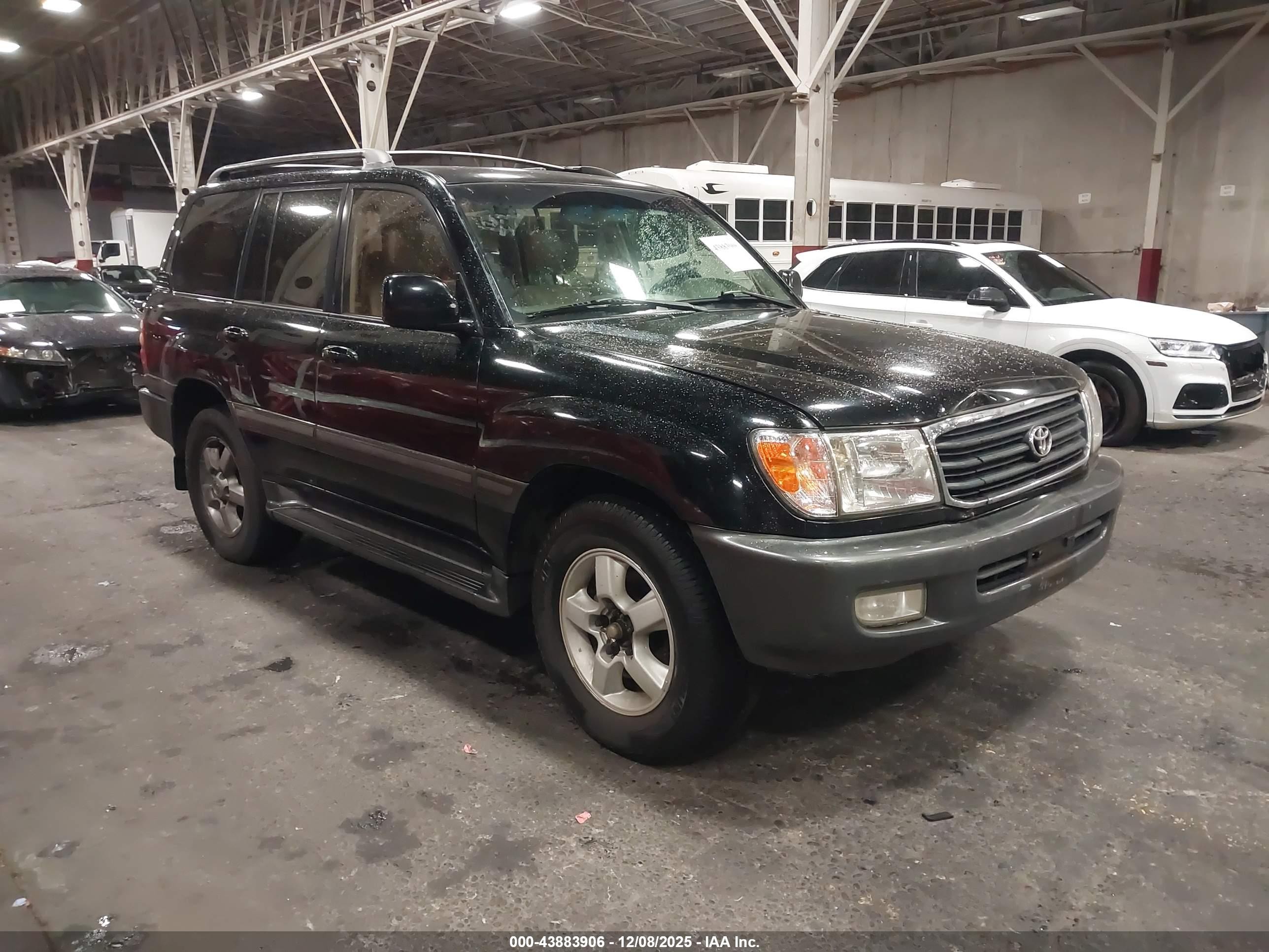 2001 Toyota Land Cruiser   Черный vin: JTEHT05JX12010743