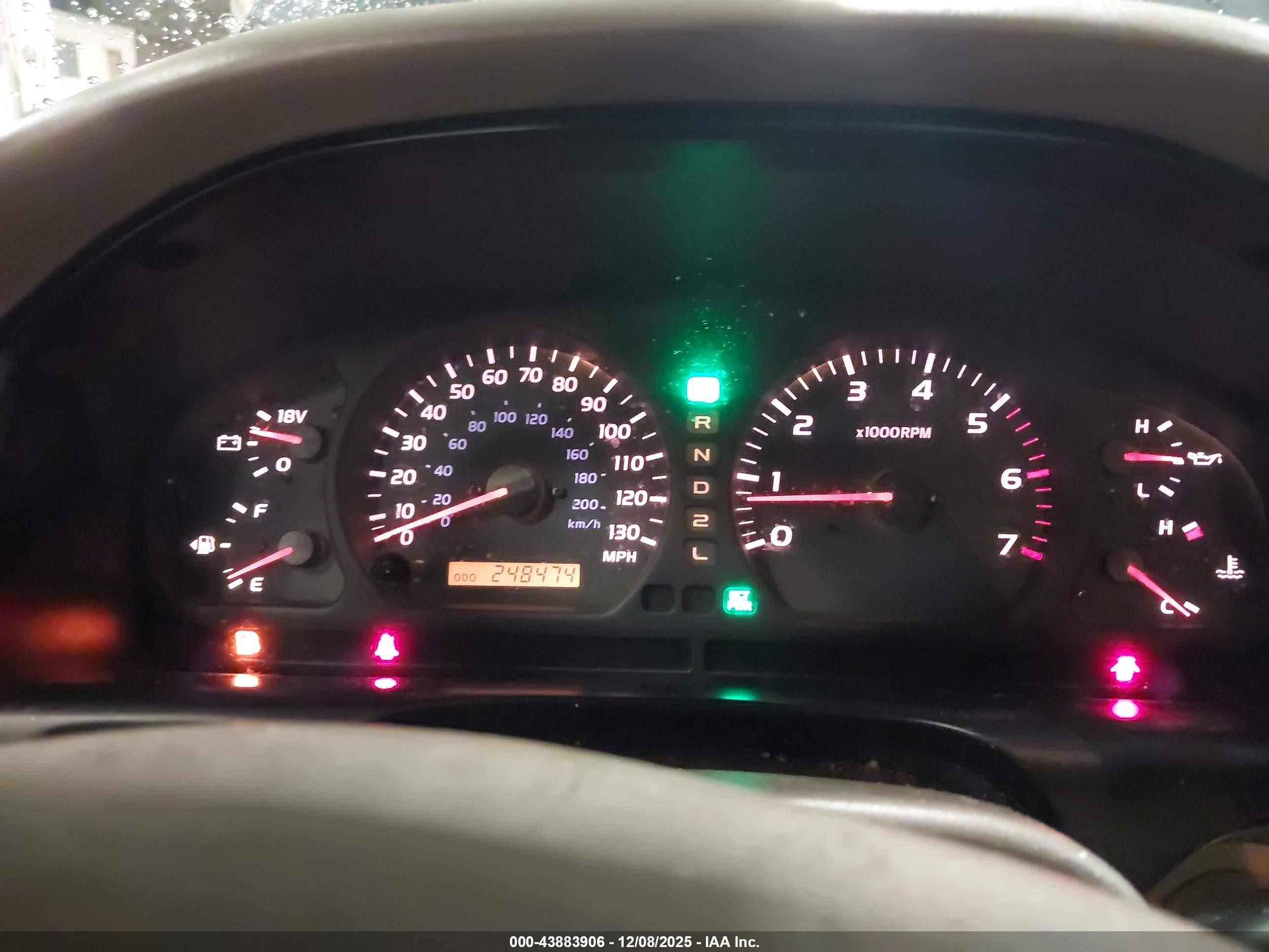 2001 Toyota Land Cruiser   Черный vin: JTEHT05JX12010743