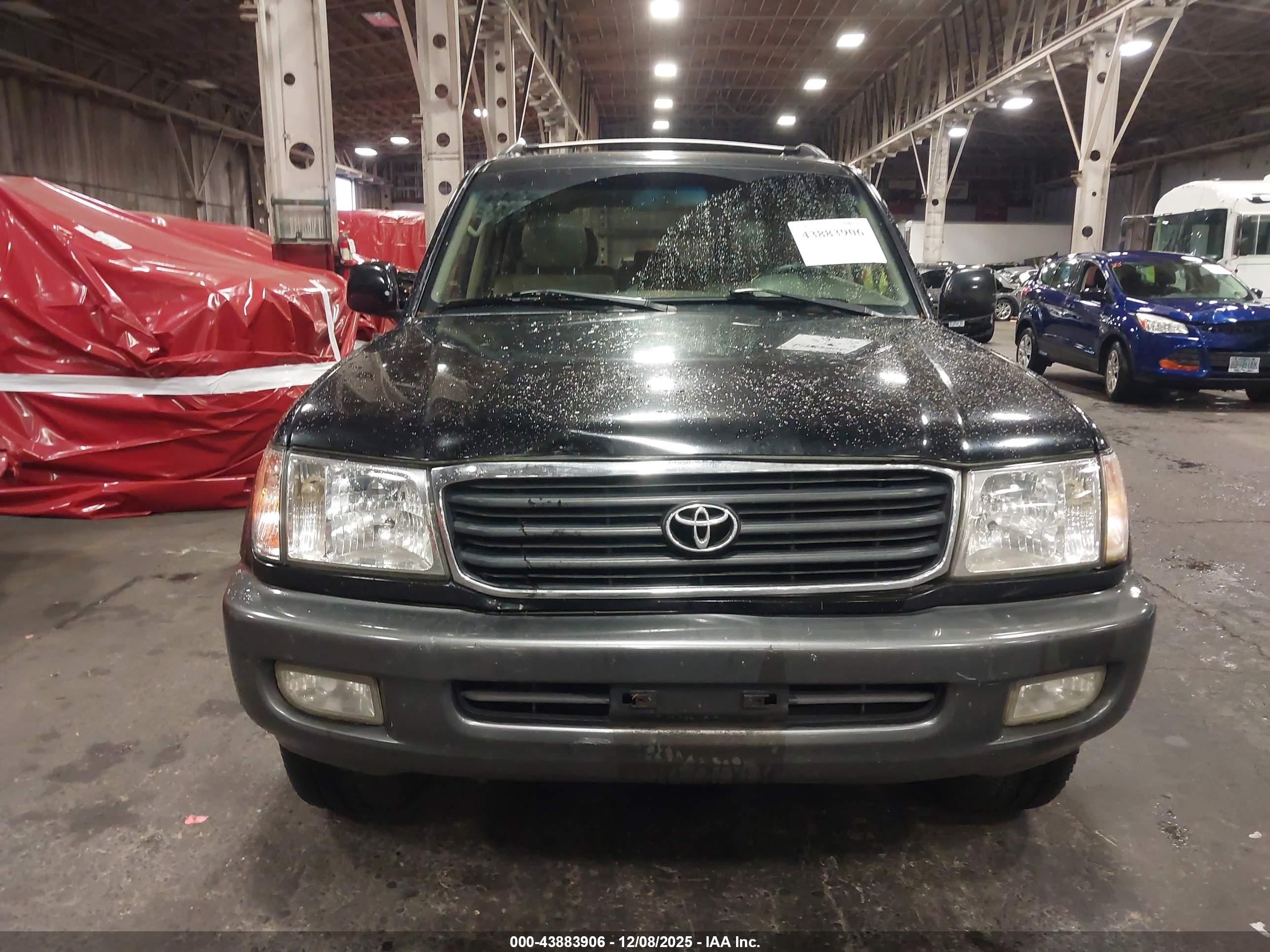 2001 Toyota Land Cruiser   Черный vin: JTEHT05JX12010743
