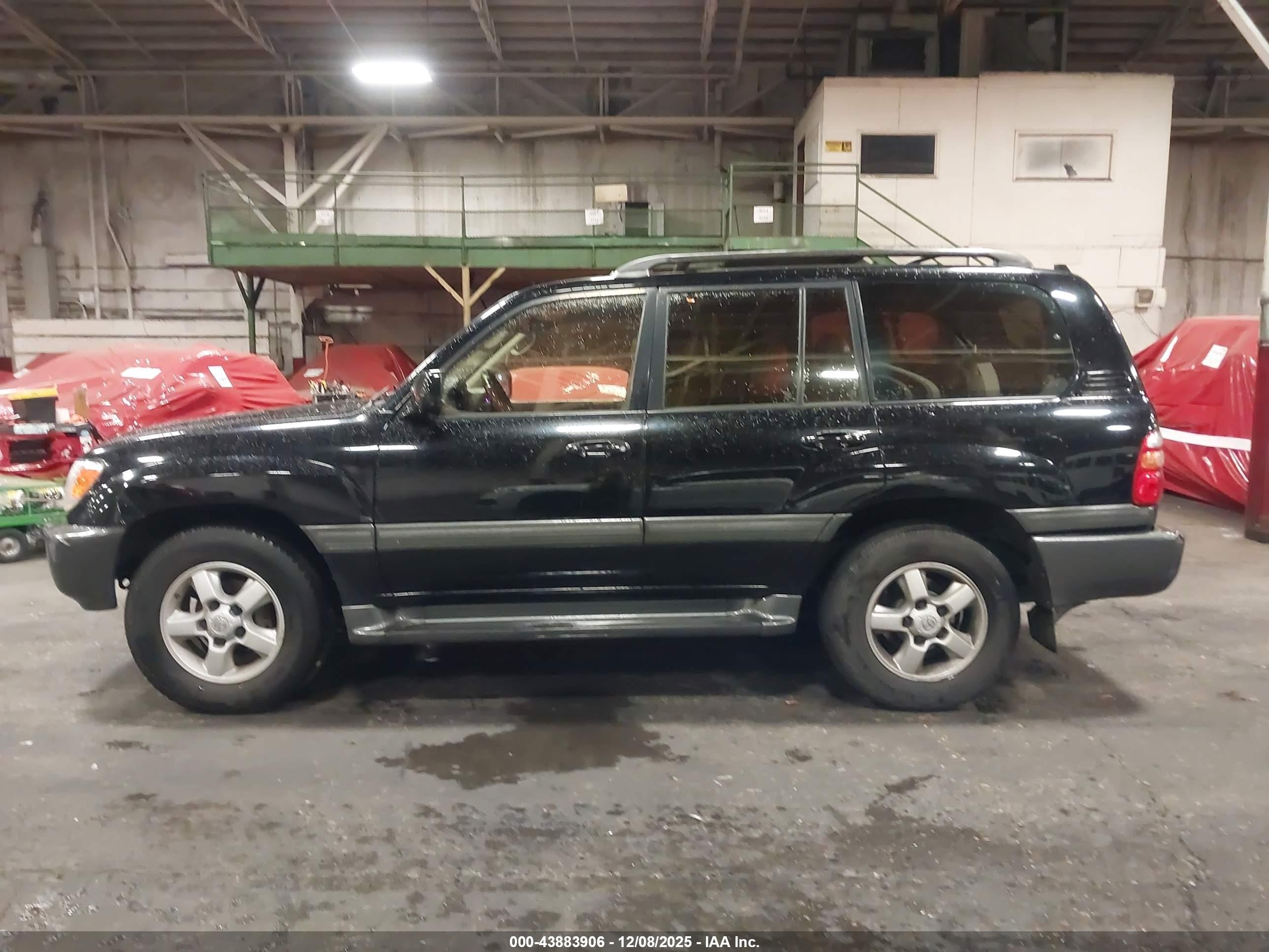 2001 Toyota Land Cruiser   Черный vin: JTEHT05JX12010743