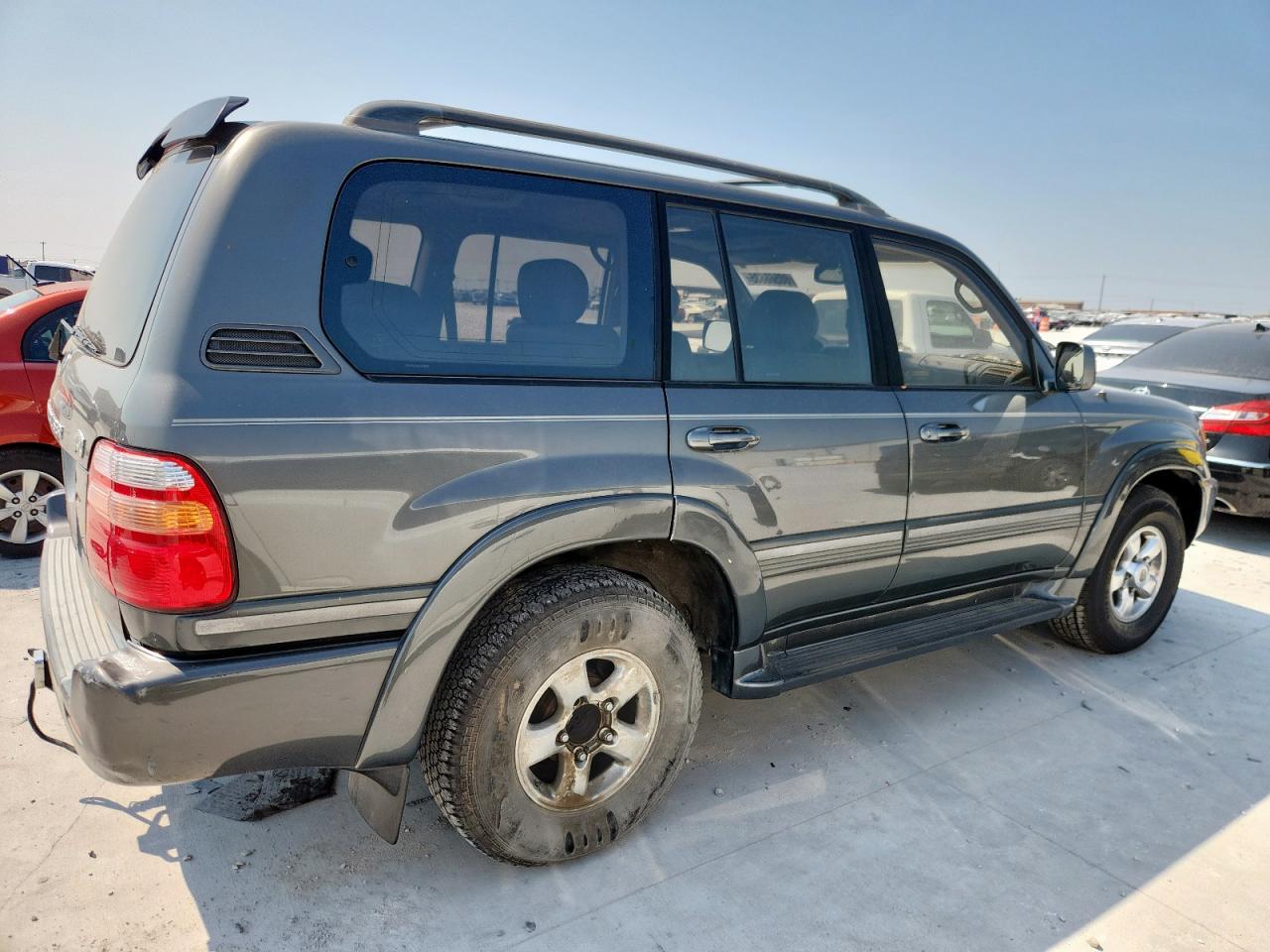 2002 Toyota Land Cruiser Gray vin: JTEHT05JX22025969