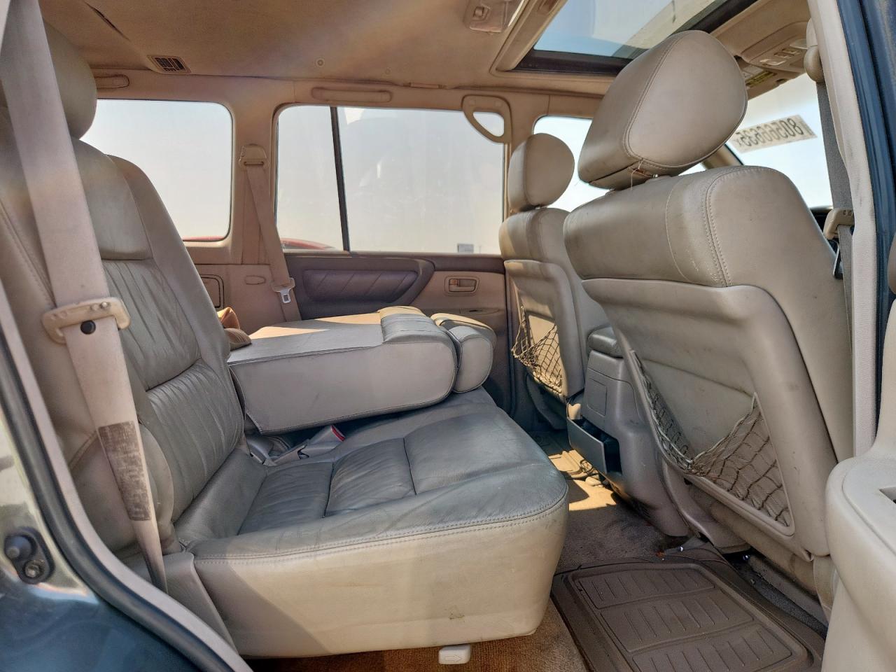2002 Toyota Land Cruiser Gray vin: JTEHT05JX22025969