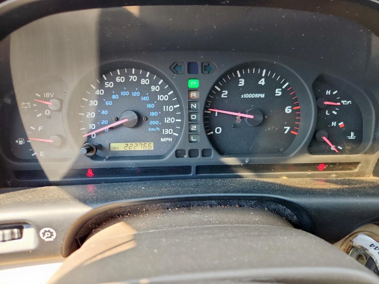 2002 Toyota Land Cruiser Gray vin: JTEHT05JX22025969