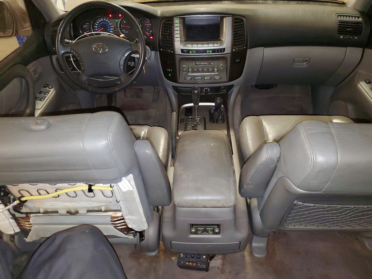 2003 Toyota Land Cruiser Base Gray vin: JTEHT05JX32034950