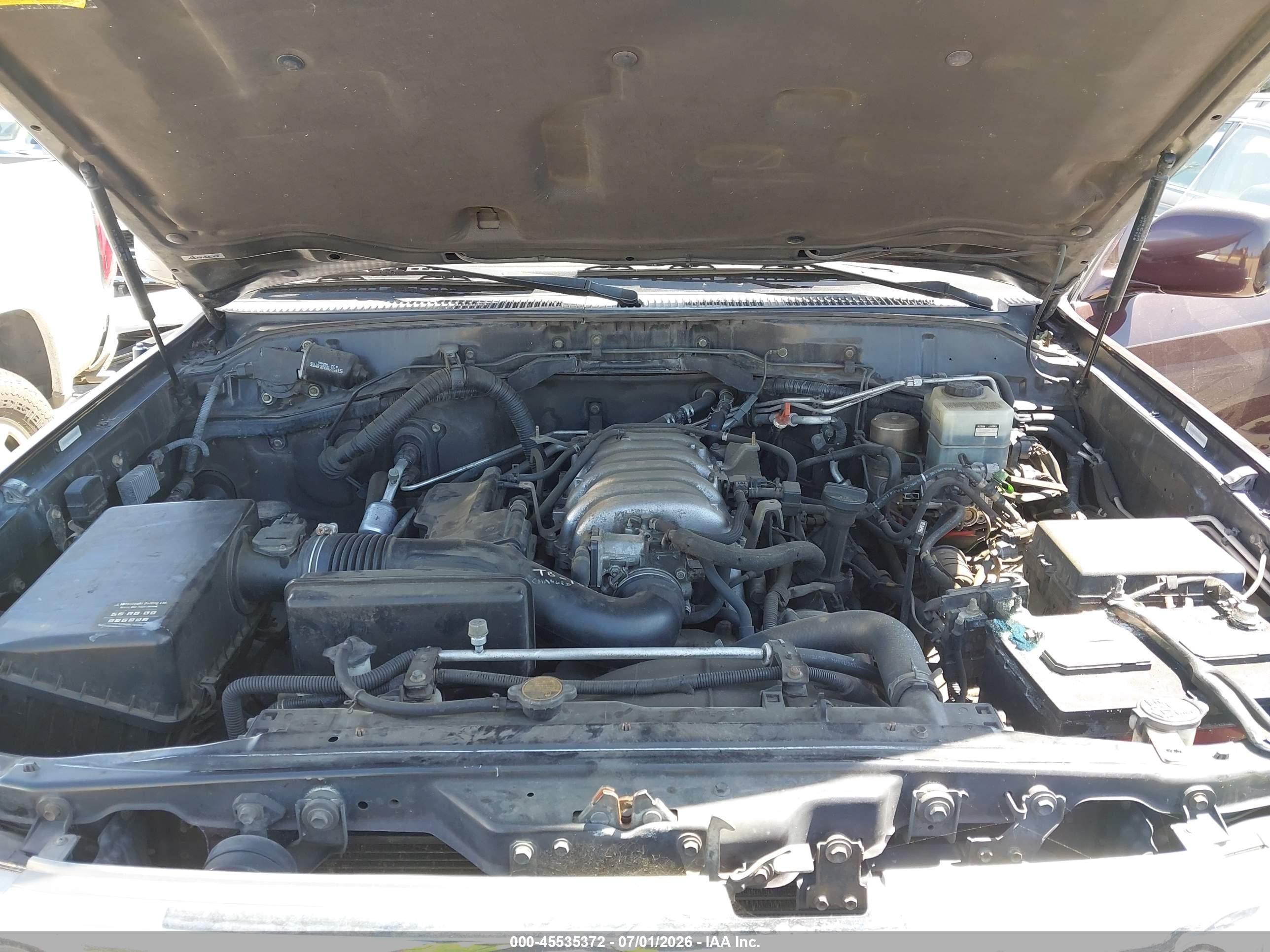 2003 Toyota Land Cruiser   Темно-бордовый vin: JTEHT05JX32040005